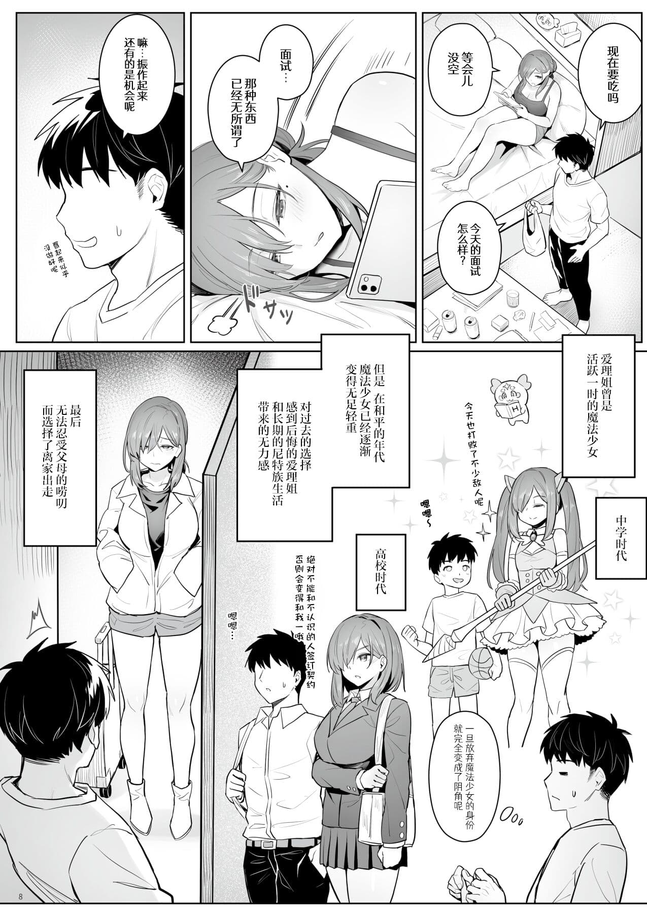 (C102) [COMEX (Zhen Lu)] Moto Mahou Shoujo no Hikikomori Seikatsu [Chinese] [なつかわ風音联合汉化] [Decensored] page 7