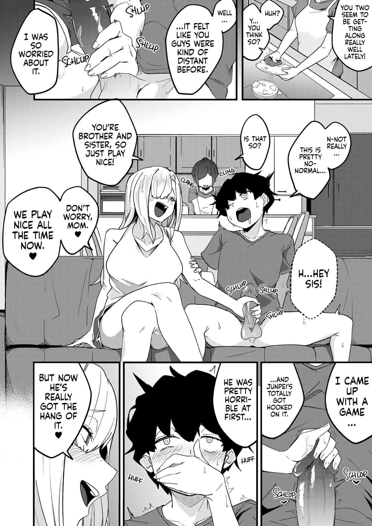 [Kakurenbo (Re:ankh)] Kyoudai Matching ~Oya ni Naisho de Gachihame Koubi Seikatsu~ | Matchmade Siblings ~Srsly, Clandestine Carnal Copulating~ [English] [Digital] [Decensored] page 33