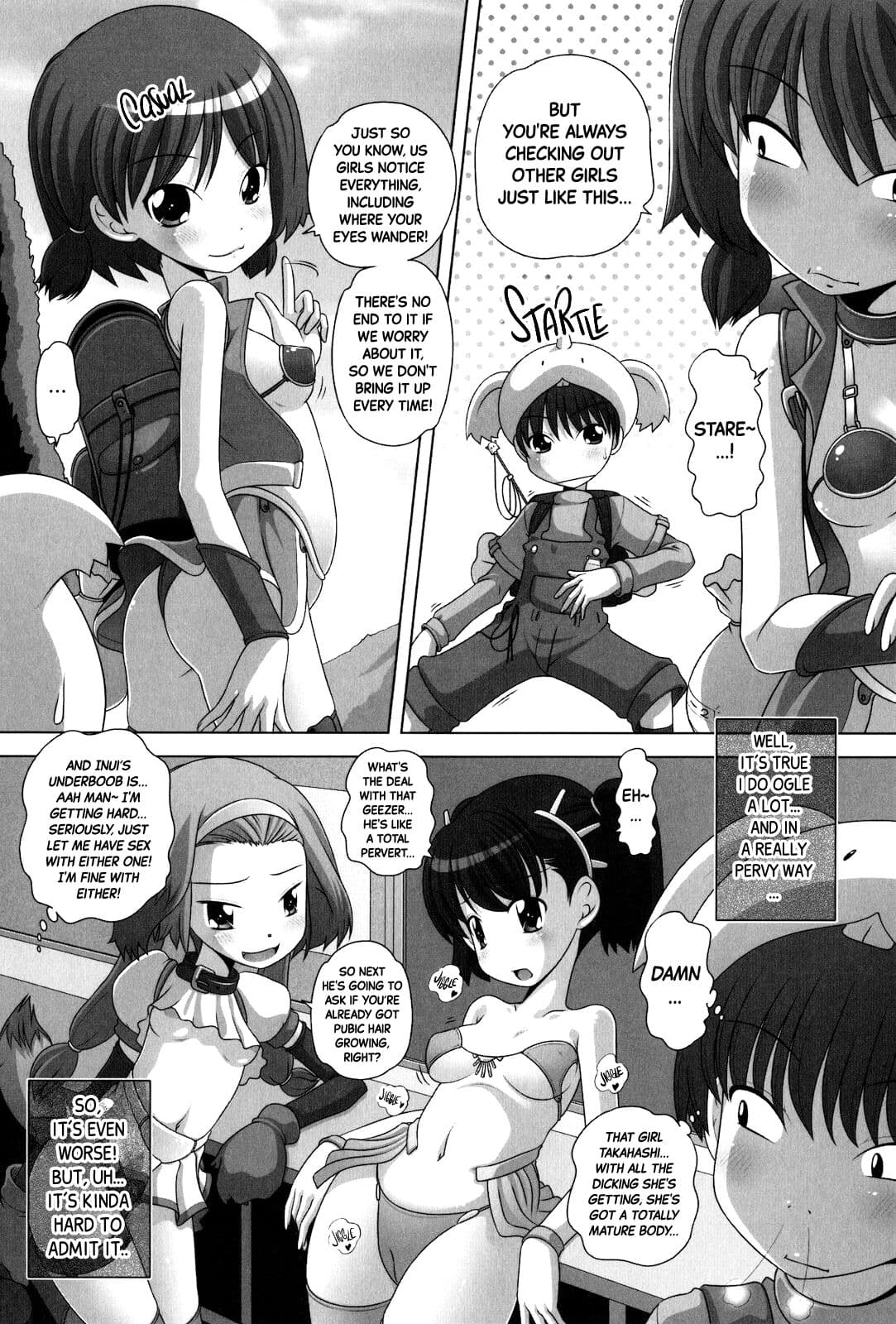 [Low] Karada mo Shisen mo Hitorijime | Exclusive Rights to Your Body and Attention (Masega Kids - Houkago wa Koshifuri Time) [English] [Black Grimoires] [Decensored] page 2