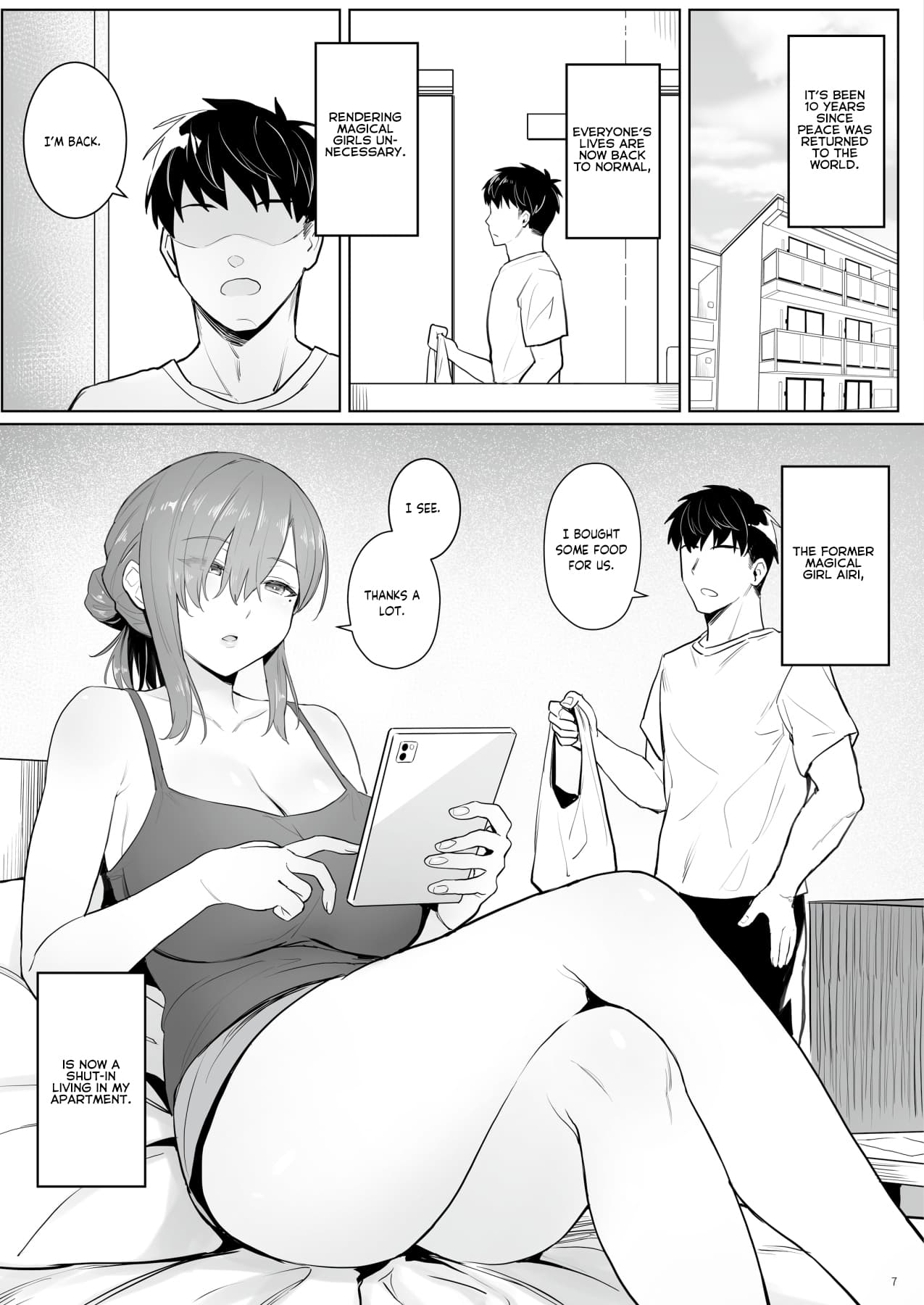 [COMEX (Zhen Lu)] Moto Mahou Shoujo no Hikikomori Seikatsu | The NEET Life of a Former Magical Girl [English] [flowerswamp] [Decensored] [Digital] page 6
