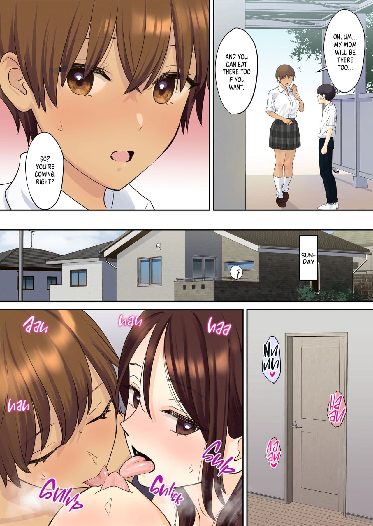 [Oshima Aki] Kanojo no Okaa-san ni Doutei o Ubawareru Hanashi 2 | How My Girlfriend's Mom Took My Virginity 2 [English] [FuDeORS] [Decensored] page 50