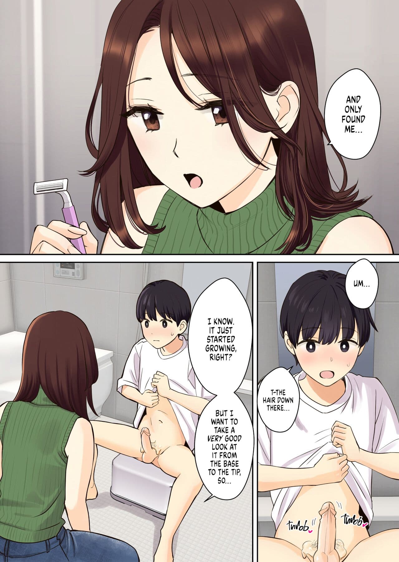 [Oshima Aki] Kanojo no Okaa-san ni Doutei o Ubawareru Hanashi 2 | How My Girlfriend's Mom Took My Virginity 2 [English] [FuDeORS] [Decensored] page 6