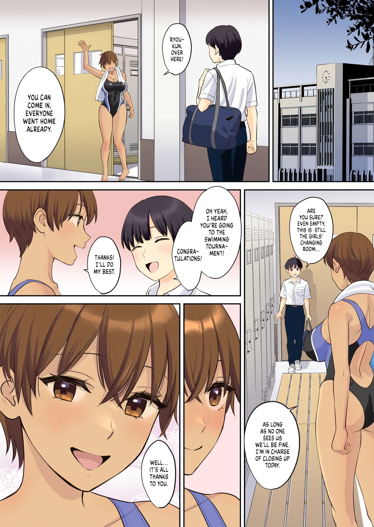 [Oshima Aki] Kanojo no Okaa-san ni Doutei o Ubawareru Hanashi 2 | How My Girlfriend's Mom Took My Virginity 2 [English] [FuDeORS] [Decensored] page 61