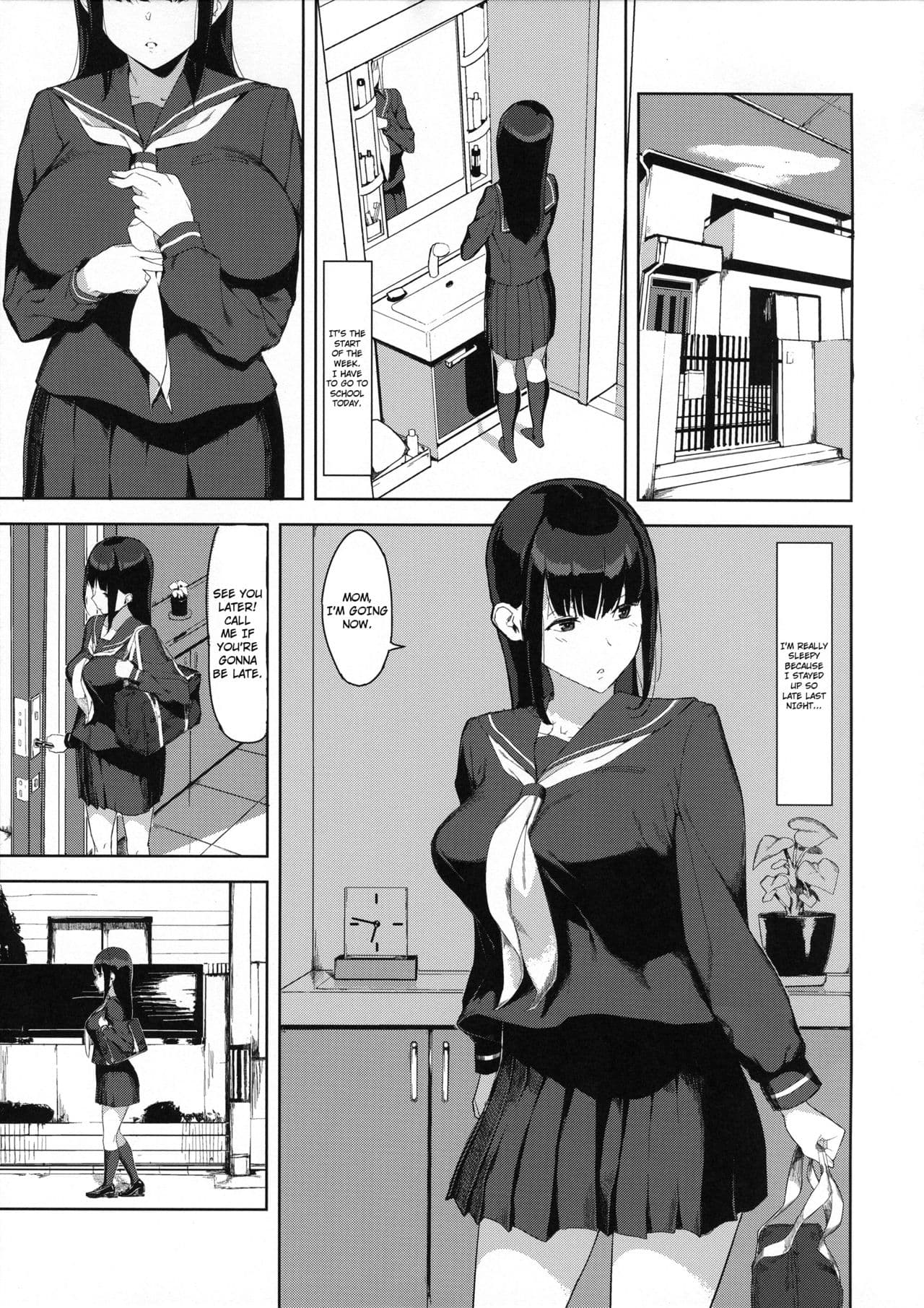 (AI decensored by er0manga.org )(COMIC1☆11) [TAKE-DAKE (yuuki)] Senoo Chizuru-san no Ichinichi A Day In The Life Of Chizuru Seno [English] =7BA= page 2
