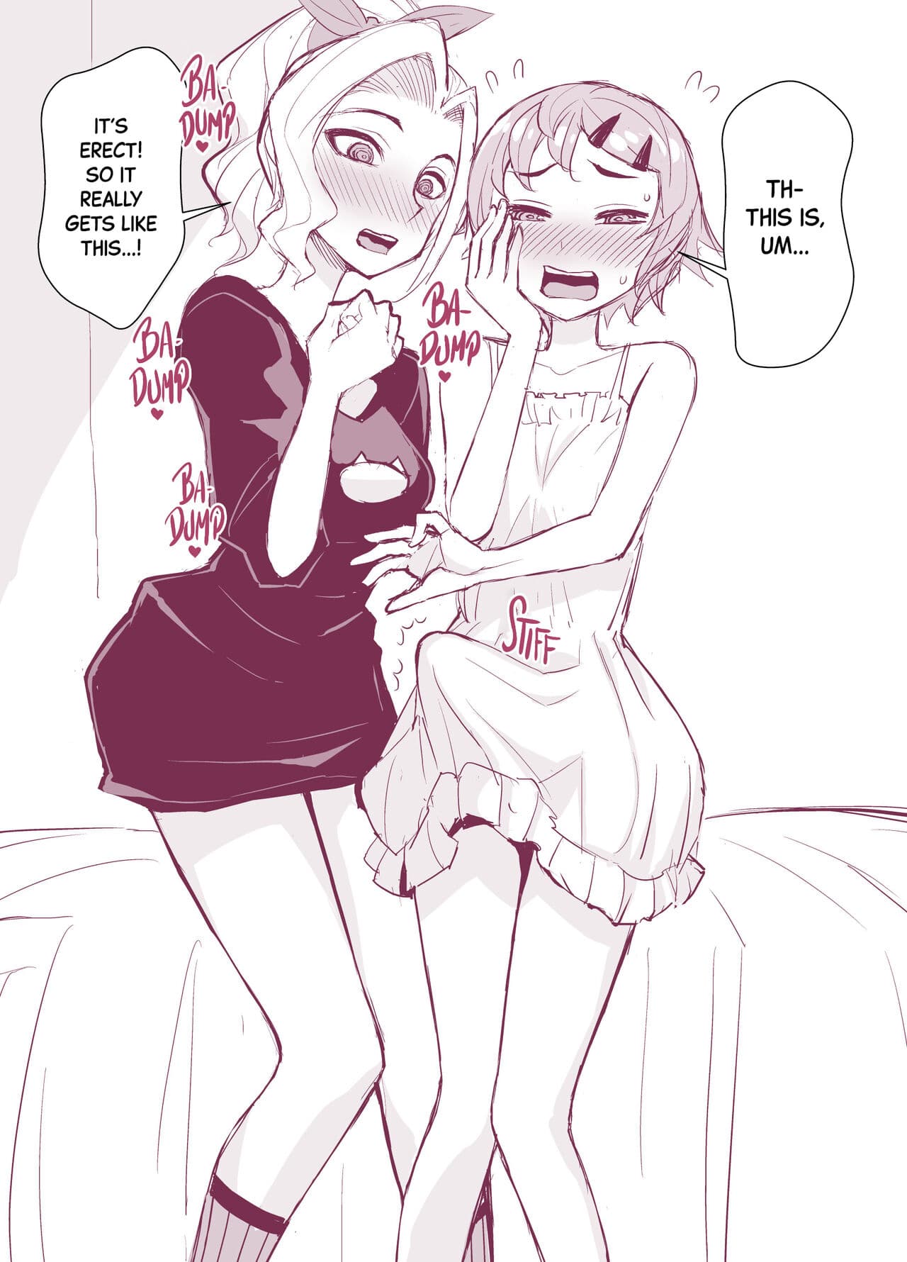 [TATSUBON] Nakajima-kun to Kenzaki-san no Sawarikko❤ | Nakajima-kun and Kenzaki-san Touching Each Other (Kawaii Hito) [English] [Black Grimoires] [Decensored] [Digital] page 2