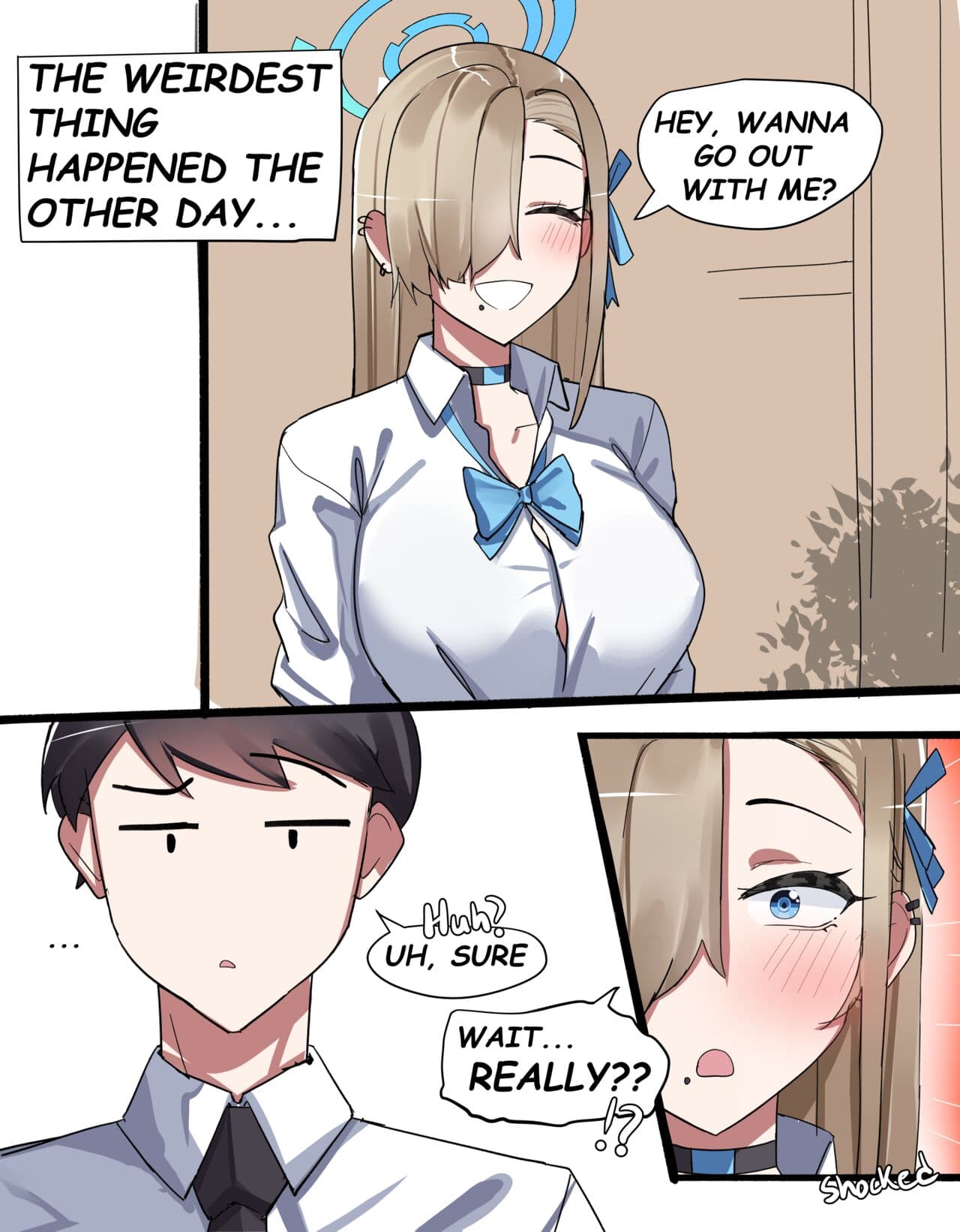 [Ti_Keep] Asuna doujin (Blue Archive) page 1