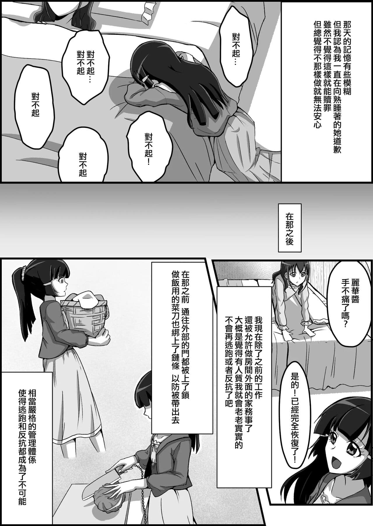 [Kusunoki Chizuru] Kankin Ryona: Hoshizora Miyuki&Aoki Reika (Smile Precure!)(ancient个人机翻汉化) page 17