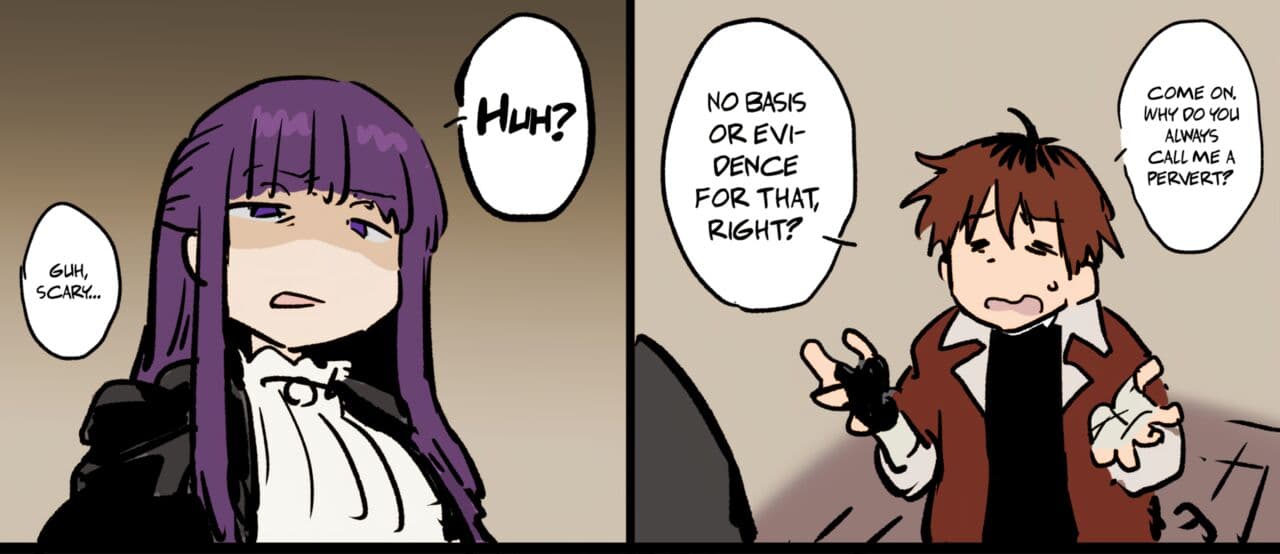 [Ahemaru] Fern-san did her best (Sousou no Frieren) [English] [Gagak_Ireng] [Colorized MissOneLife] [Decensored] page 11