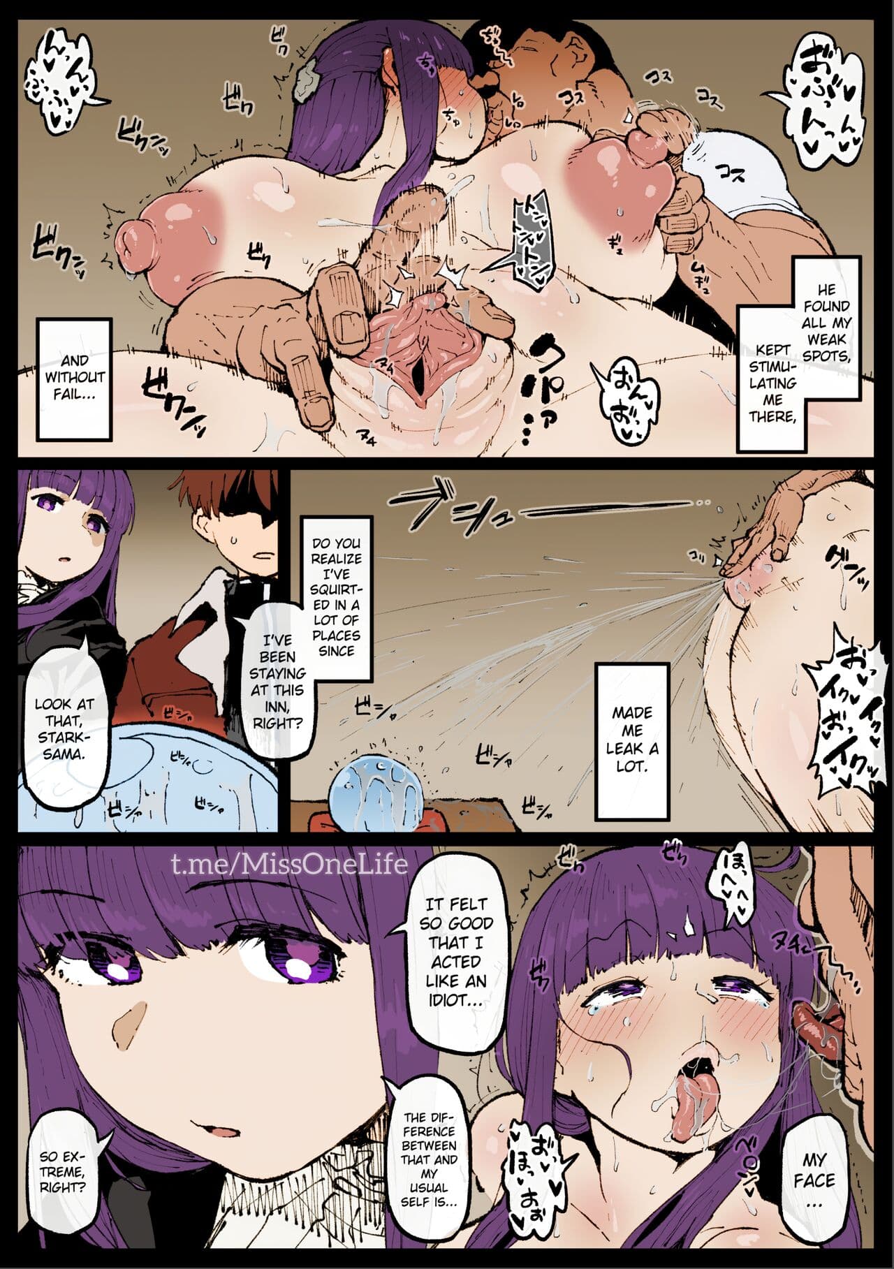 [Ahemaru] Fern-san did her best (Sousou no Frieren) [English] [Gagak_Ireng] [Colorized MissOneLife] [Decensored] page 3