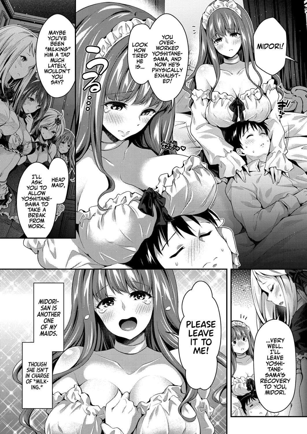[Hachigo] Harem Maid no Damedame Ecchi | Kinky Sex with My Maid Harem [English] [Team Rabu2] [Decensored] [Digital] page 123