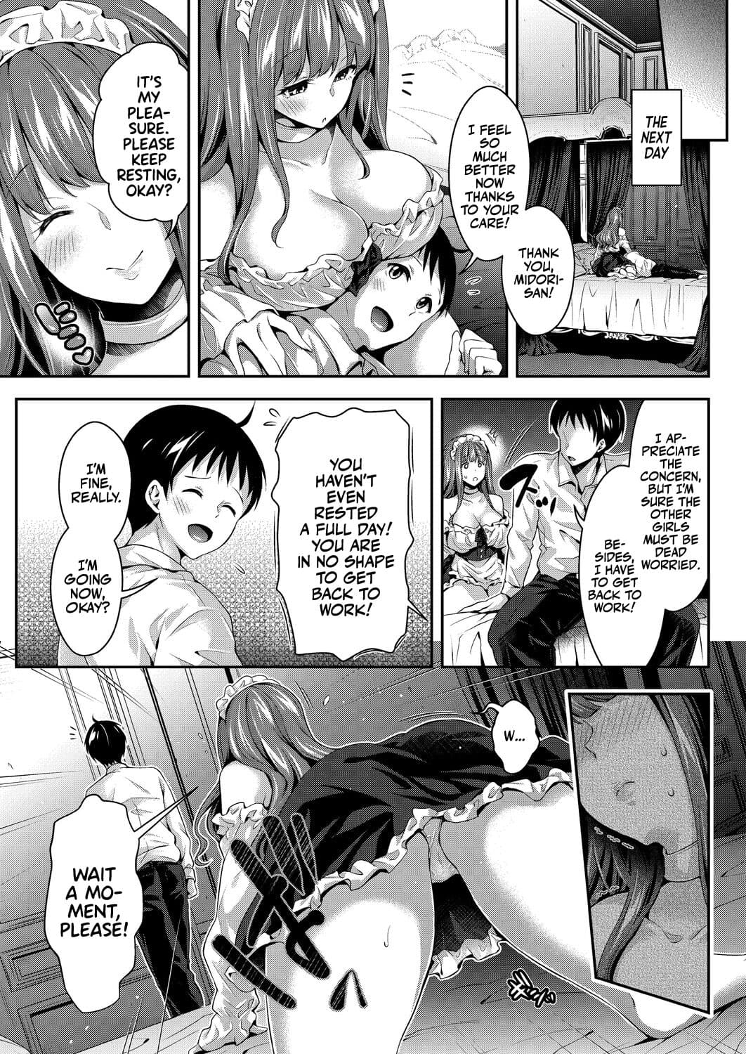 [Hachigo] Harem Maid no Damedame Ecchi | Kinky Sex with My Maid Harem [English] [Team Rabu2] [Decensored] [Digital] page 126