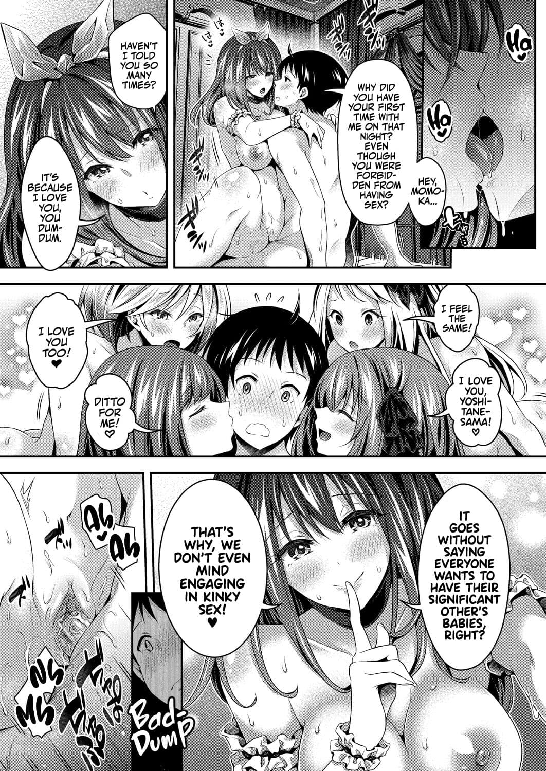 [Hachigo] Harem Maid no Damedame Ecchi | Kinky Sex with My Maid Harem [English] [Team Rabu2] [Decensored] [Digital] page 174