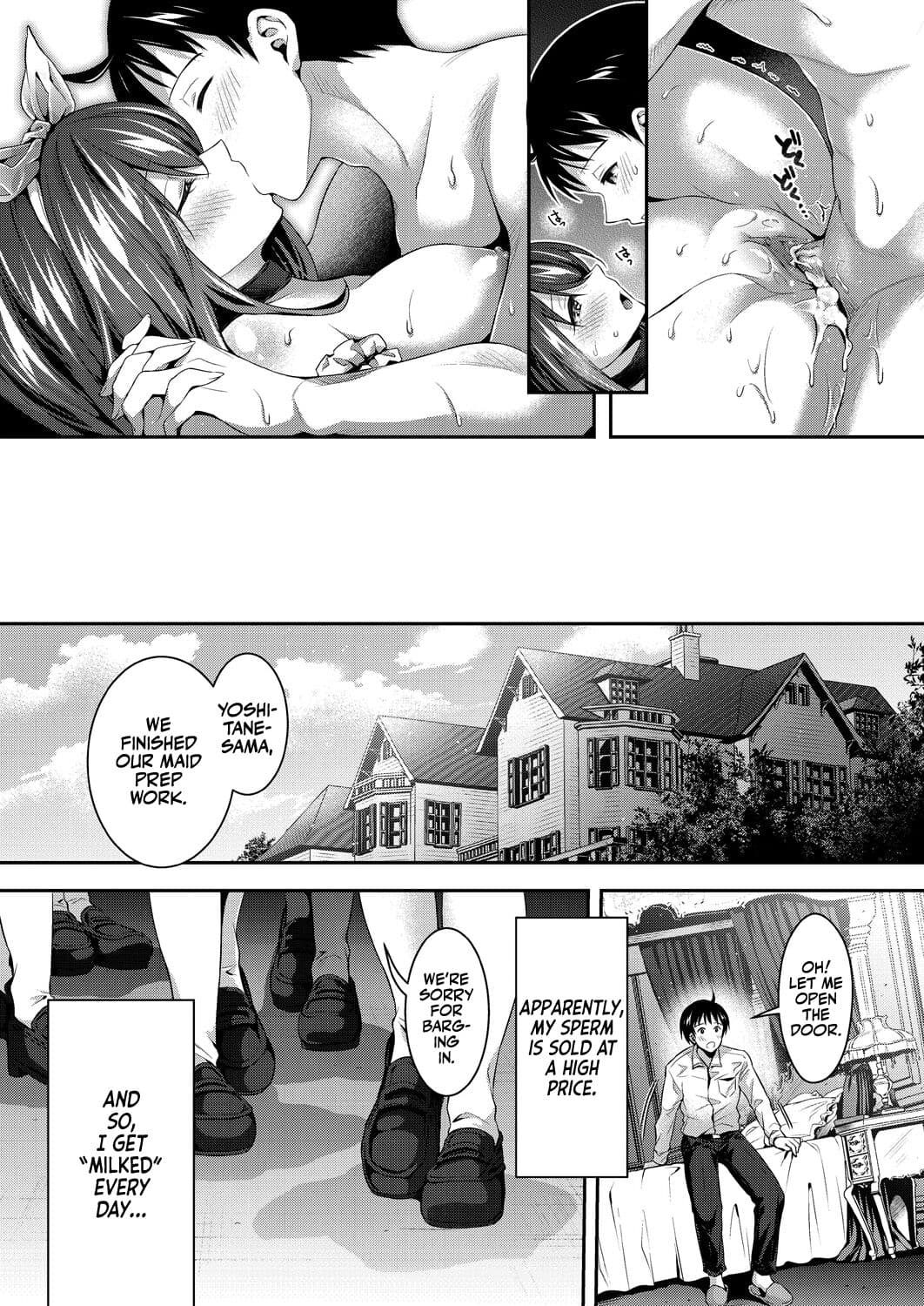 [Hachigo] Harem Maid no Damedame Ecchi | Kinky Sex with My Maid Harem [English] [Team Rabu2] [Decensored] [Digital] page 176
