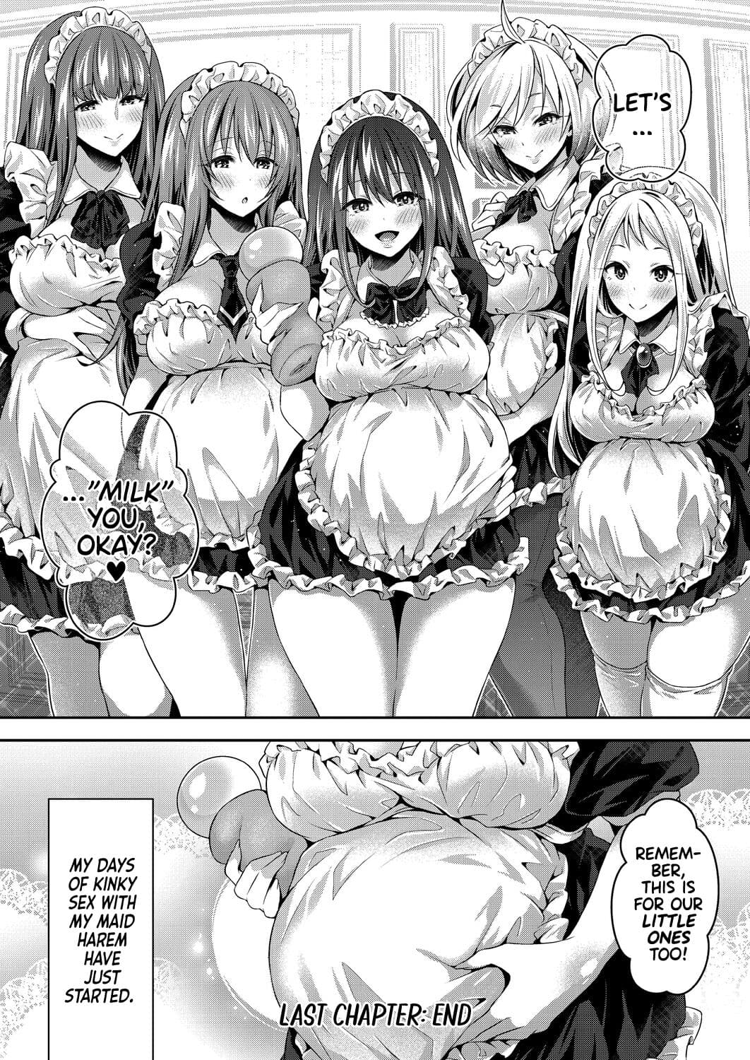 [Hachigo] Harem Maid no Damedame Ecchi | Kinky Sex with My Maid Harem [English] [Team Rabu2] [Decensored] [Digital] page 177