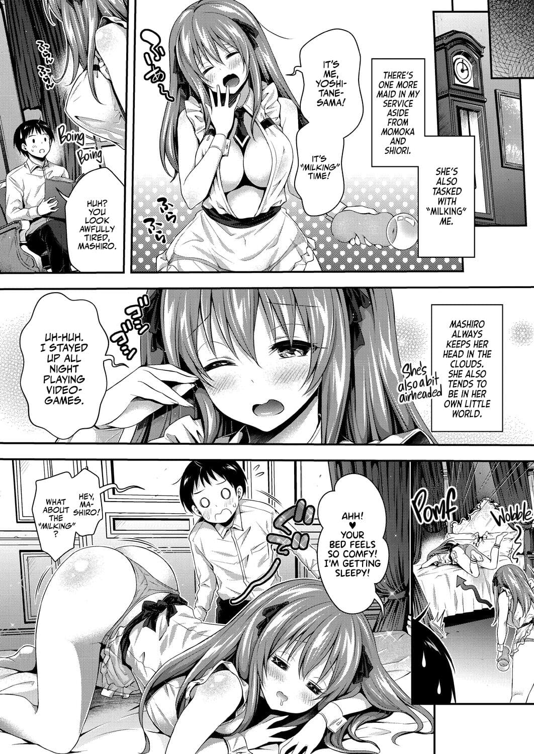 [Hachigo] Harem Maid no Damedame Ecchi | Kinky Sex with My Maid Harem [English] [Team Rabu2] [Decensored] [Digital] page 46