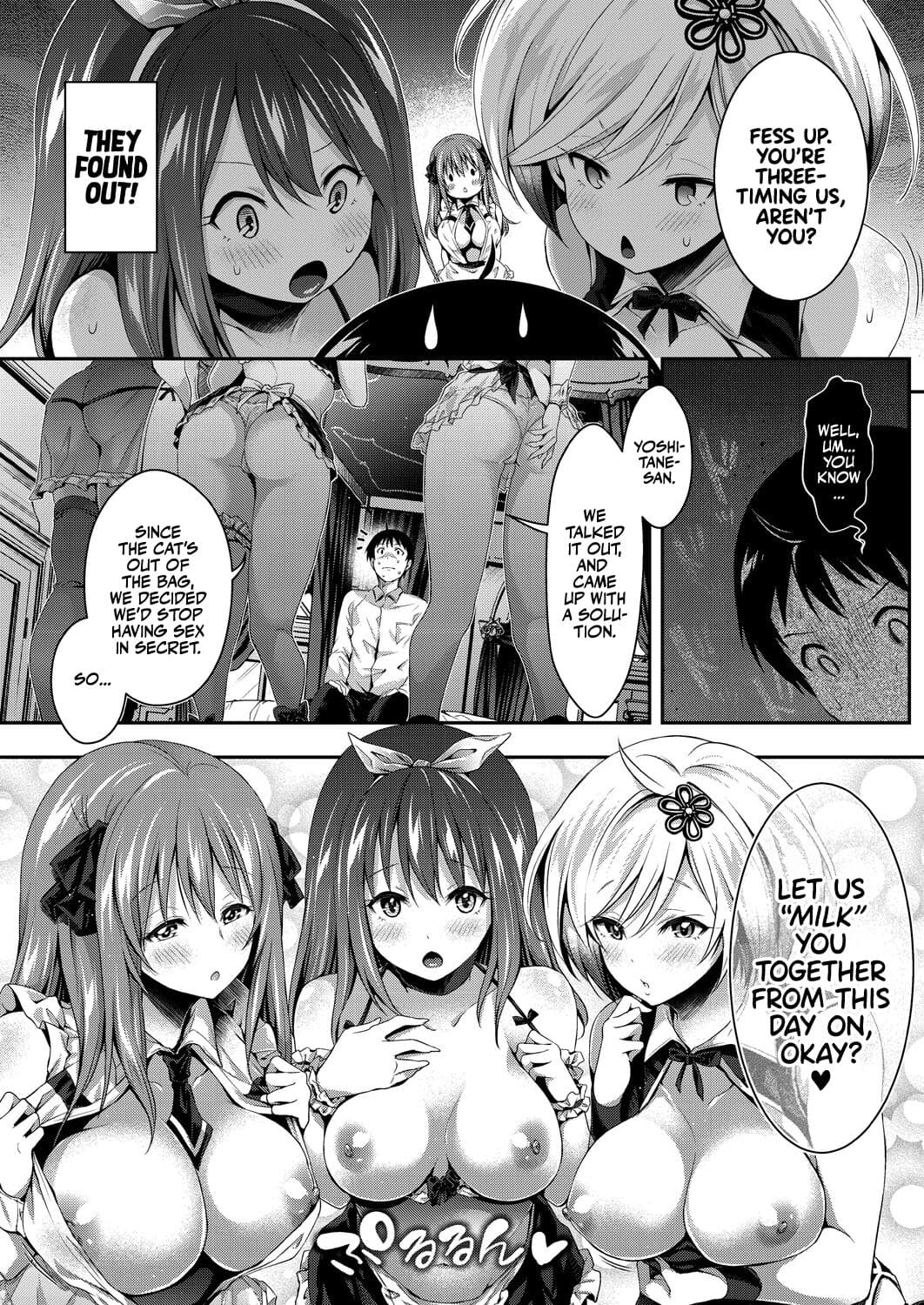 [Hachigo] Harem Maid no Damedame Ecchi | Kinky Sex with My Maid Harem [English] [Team Rabu2] [Decensored] [Digital] page 72
