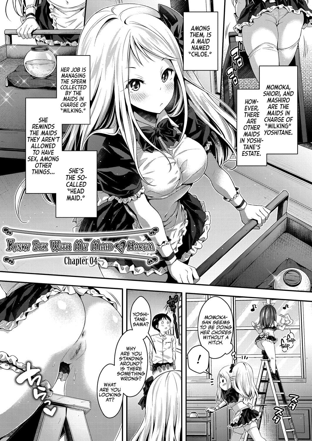 [Hachigo] Harem Maid no Damedame Ecchi | Kinky Sex with My Maid Harem [English] [Team Rabu2] [Decensored] [Digital] page 86