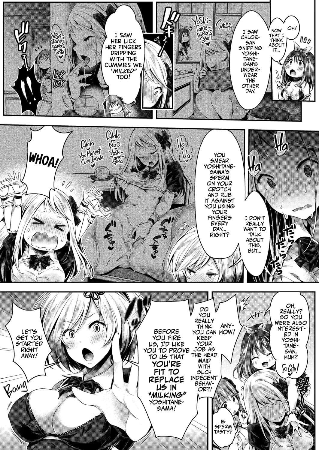 [Hachigo] Harem Maid no Damedame Ecchi | Kinky Sex with My Maid Harem [English] [Team Rabu2] [Decensored] [Digital] page 92
