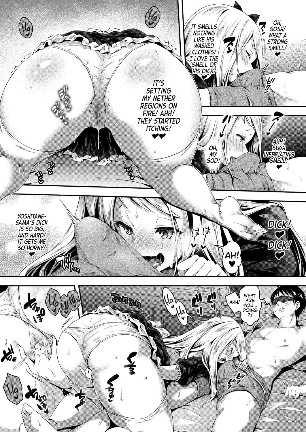 [Hachigo] Harem Maid no Damedame Ecchi | Kinky Sex with My Maid Harem [English] [Team Rabu2] [Decensored] [Digital] page 95