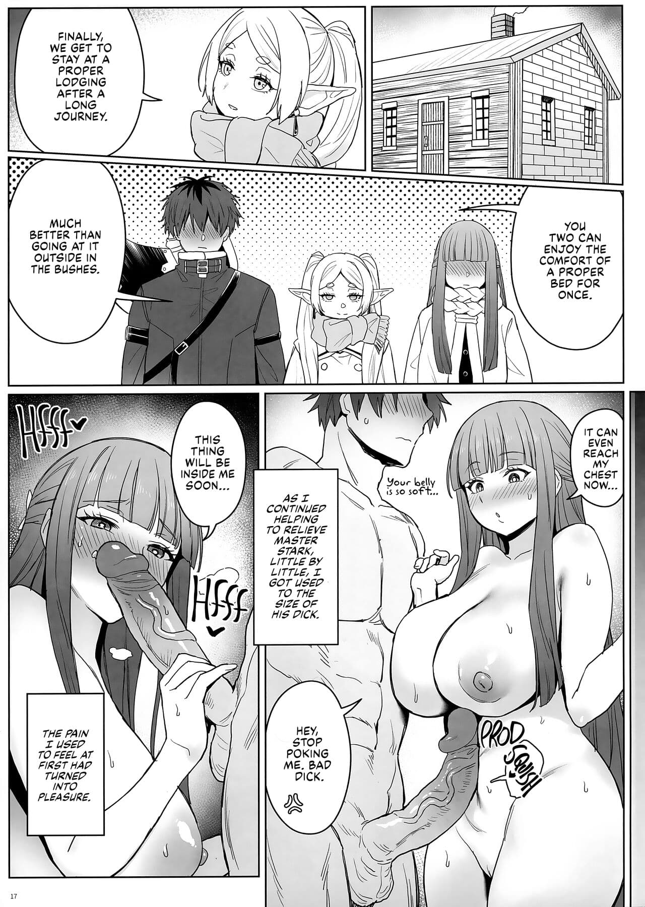 [COMEX (Zhen Lu)] Chinchin ga Ookiku Naru Mahou | Penis Enlargement Magic (Sousou no Frieren) [English] [Decensored] [Fap It Scans] page 18
