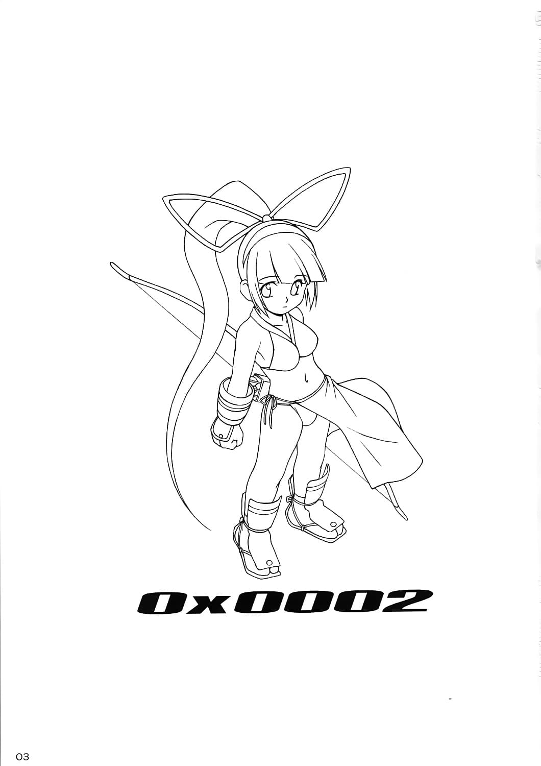 (C66) [AKKAN-Bi PROJECT (Yanagi Hirohiko)] Zero X 0x0002 (Samurai Spirits) [Chinese] [Decensored] page 2