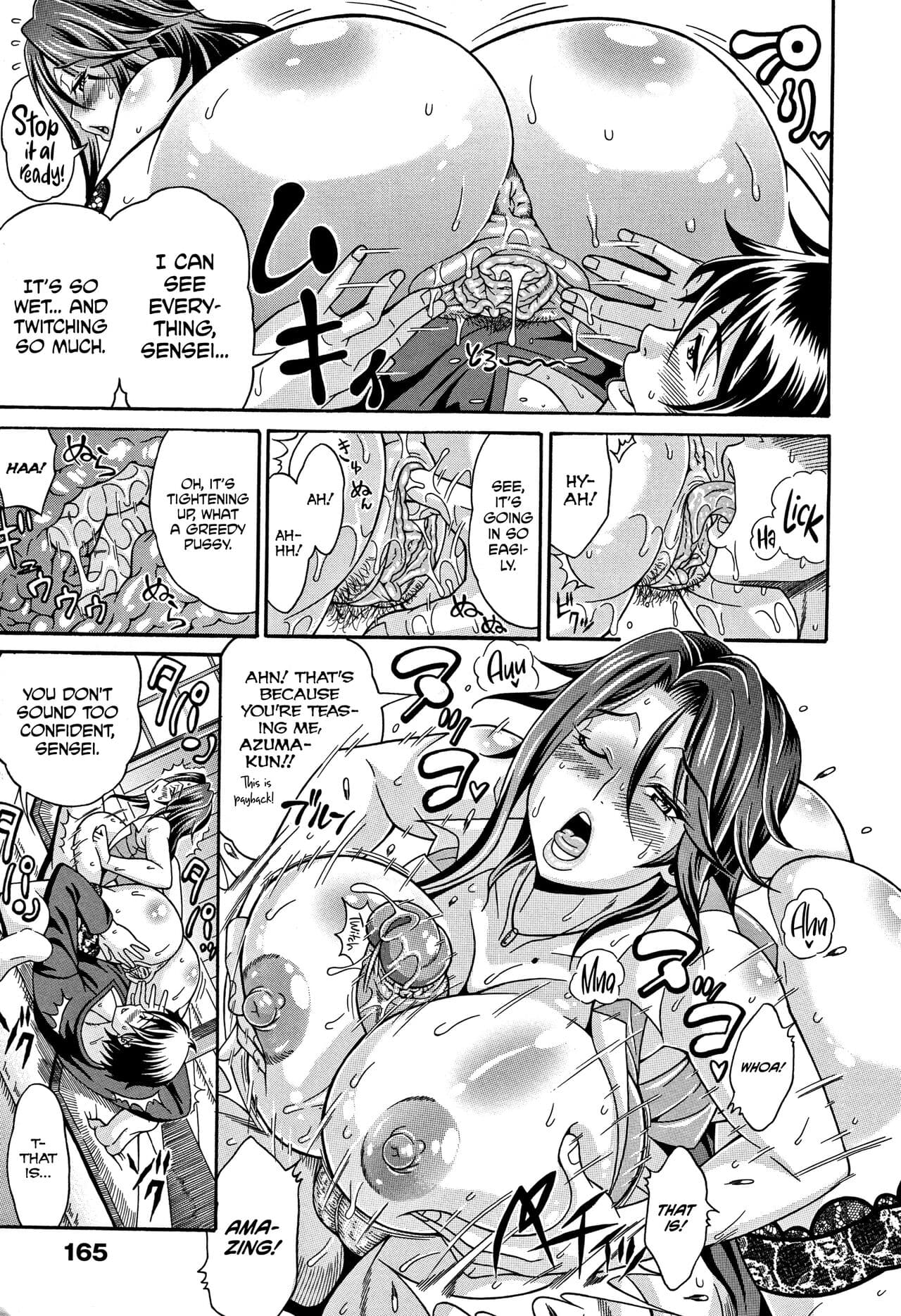 [Andou Hiroyuki] Mamire Chichi - Sticky Tits Feel Hot All Over. Ch. 1-3, 5, 7,9-11 [English] [Decensored] page 116