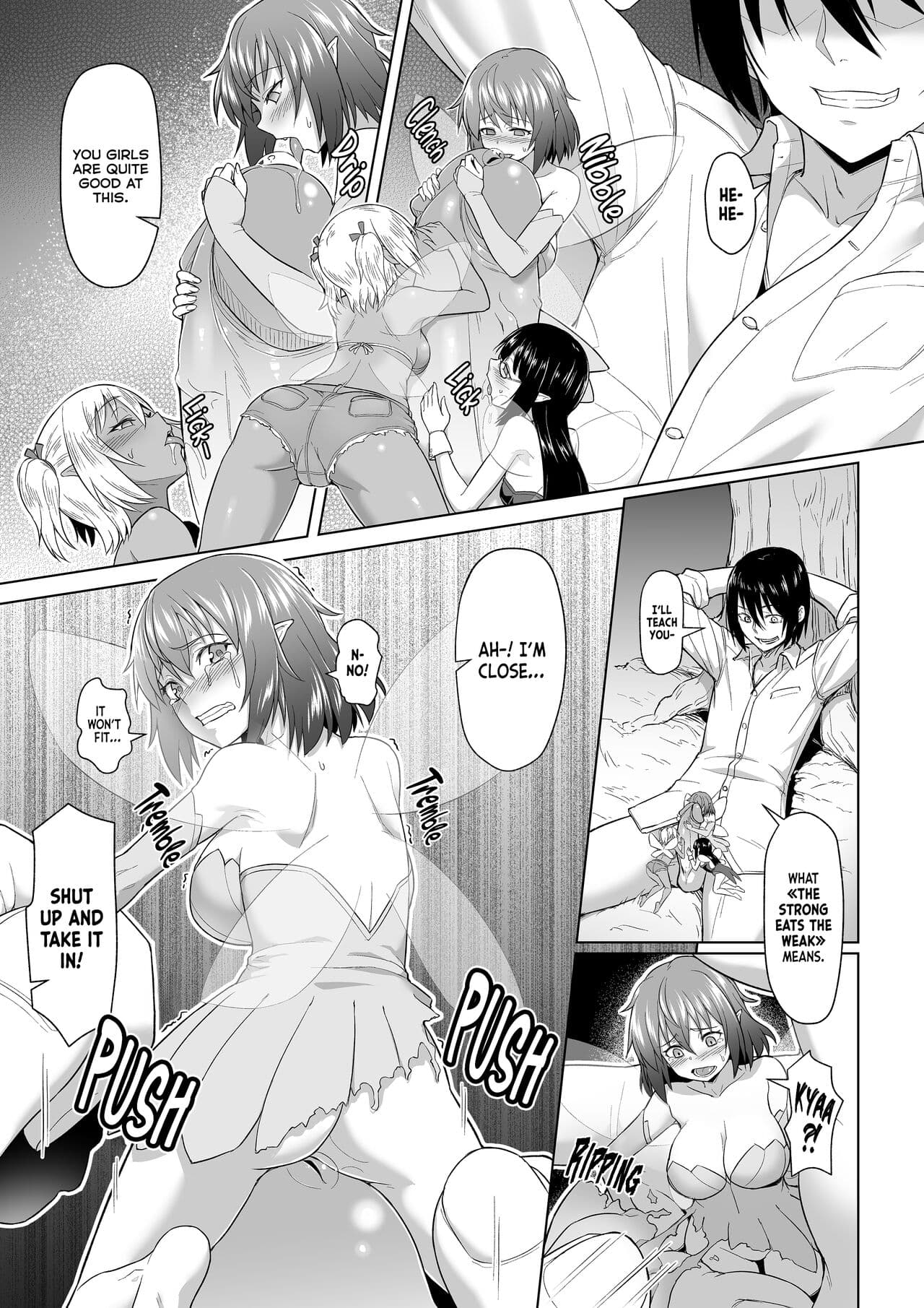 [I-Raf-you (Butte)] Jaku Niku Kyoushoku | The Strong Eats the Weak (Microne Magazine Vol. 49) [English] [Decensored] [Digital] page 1