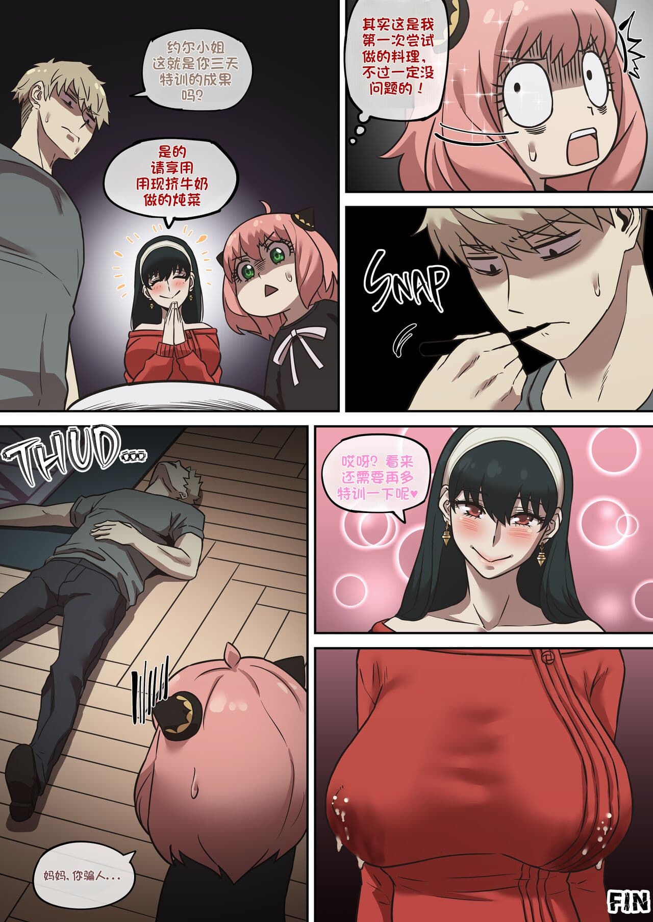 [AKAIMELON] 间谍过家家合集 (LUOLIMASI翻译) page 77