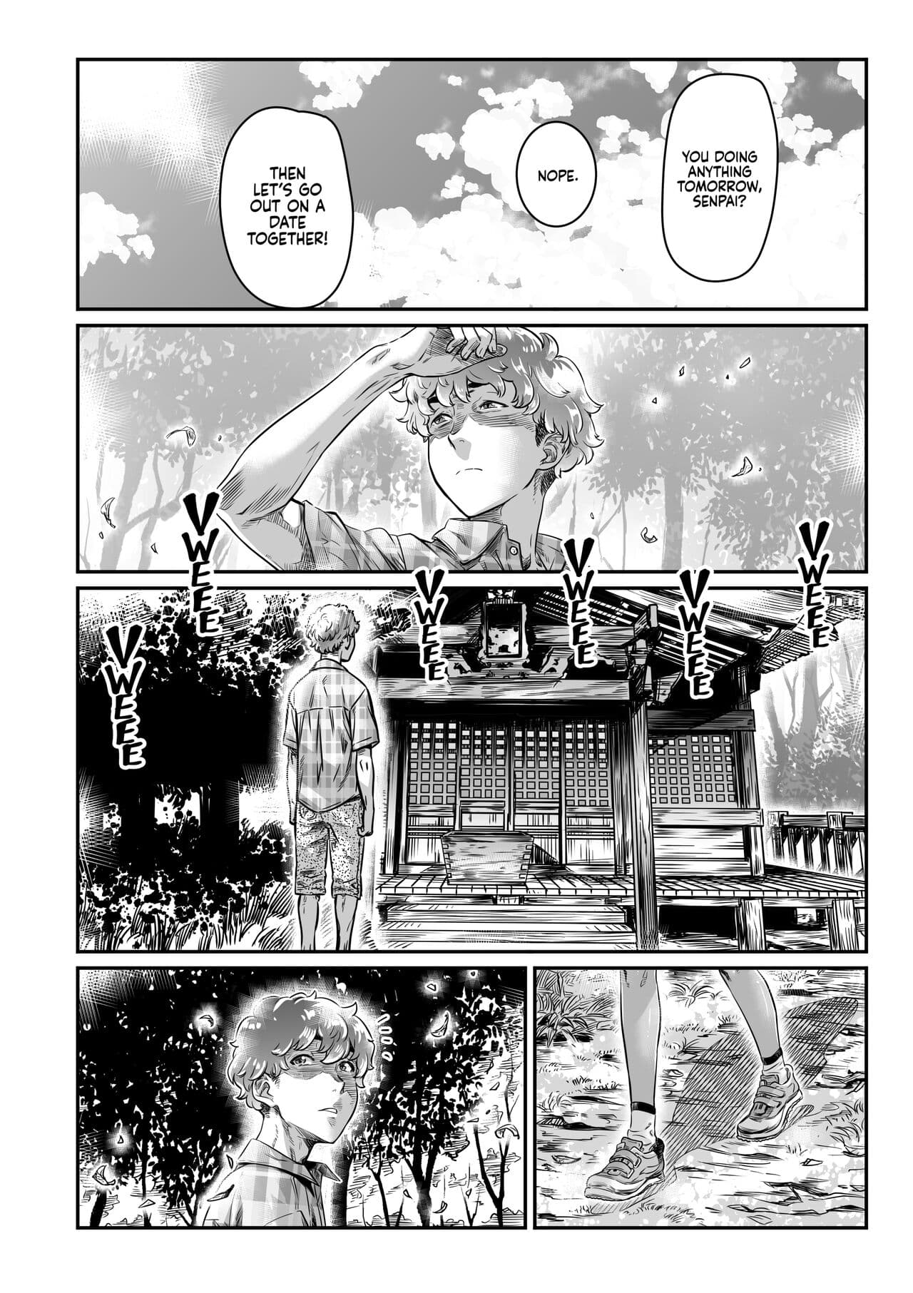 Burning Shimai (MARUTA)] Hiyake no Bitch Shoujo wa, Doutei no Senpai o Yagai Sex ni Sasou | The Tanlined Town Bike Has Set Her Perverted Exhibitionist Sights on Her Virgin Senpai [English] [2d-market.com] [Decensored] [Digital] page 13