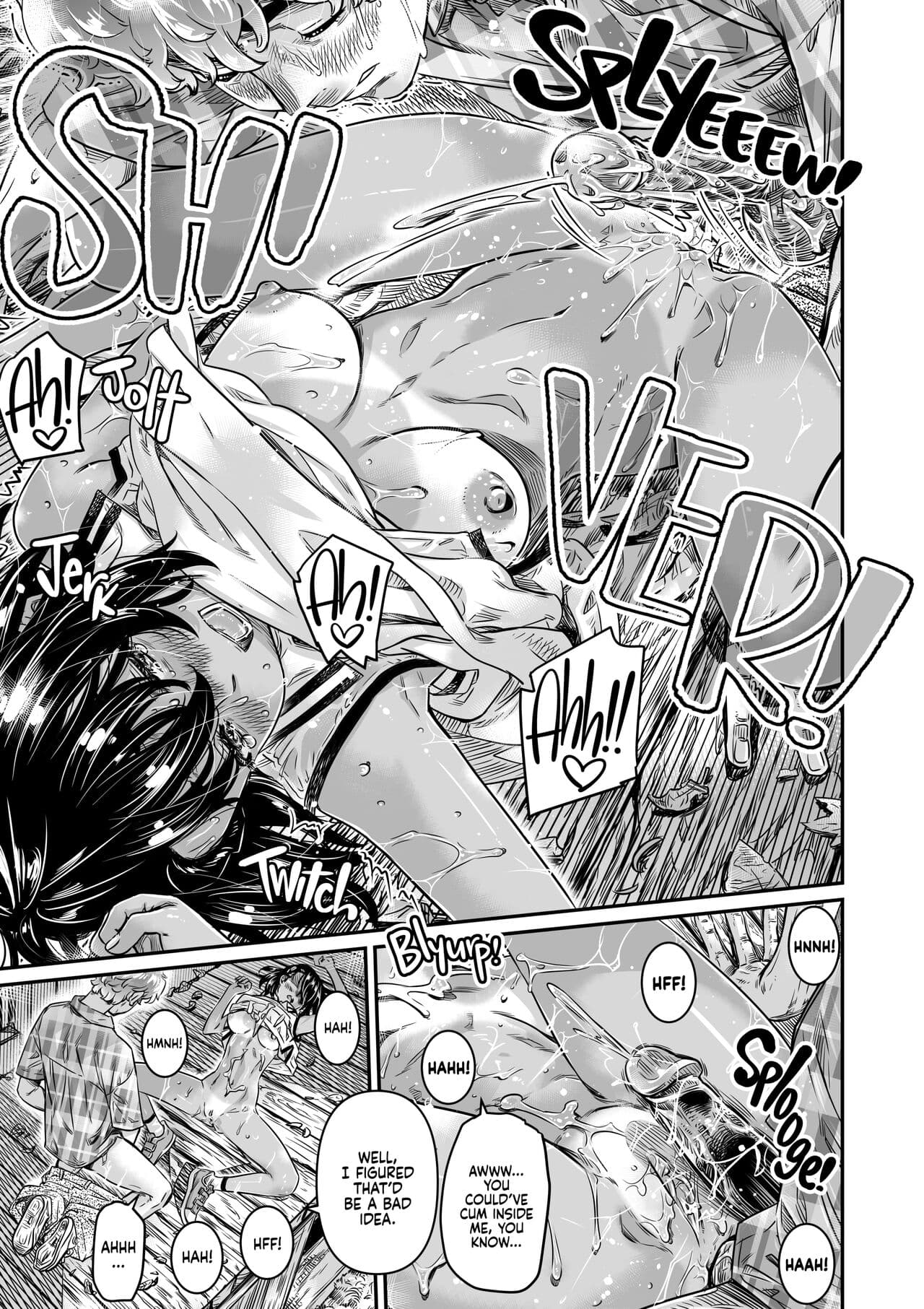 Burning Shimai (MARUTA)] Hiyake no Bitch Shoujo wa, Doutei no Senpai o Yagai Sex ni Sasou | The Tanlined Town Bike Has Set Her Perverted Exhibitionist Sights on Her Virgin Senpai [English] [2d-market.com] [Decensored] [Digital] page 28