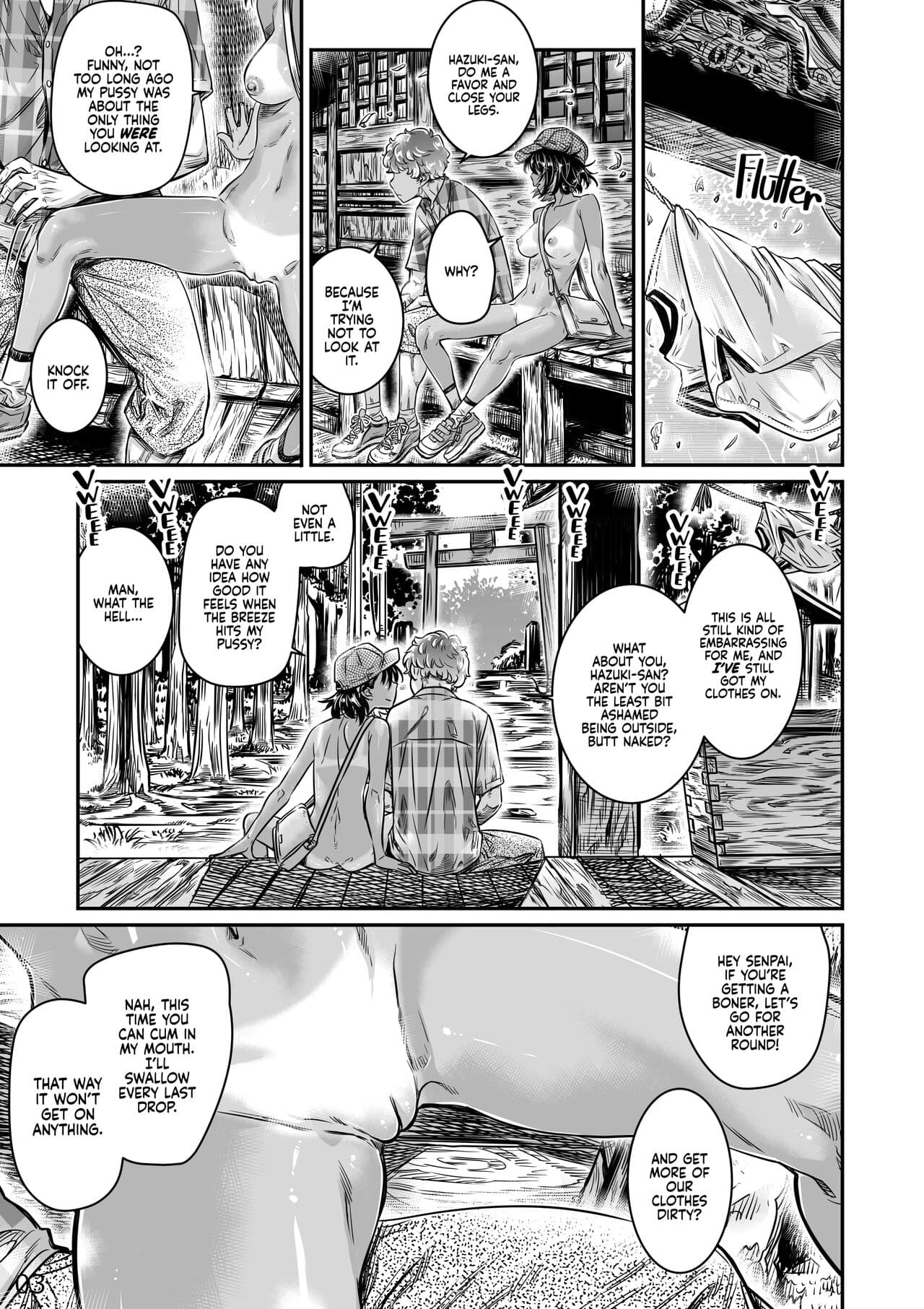 Burning Shimai (MARUTA)] Hiyake no Bitch Shoujo wa, Doutei no Senpai o Yagai Sex ni Sasou | The Tanlined Town Bike Has Set Her Perverted Exhibitionist Sights on Her Virgin Senpai [English] [2d-market.com] [Decensored] [Digital] page 30