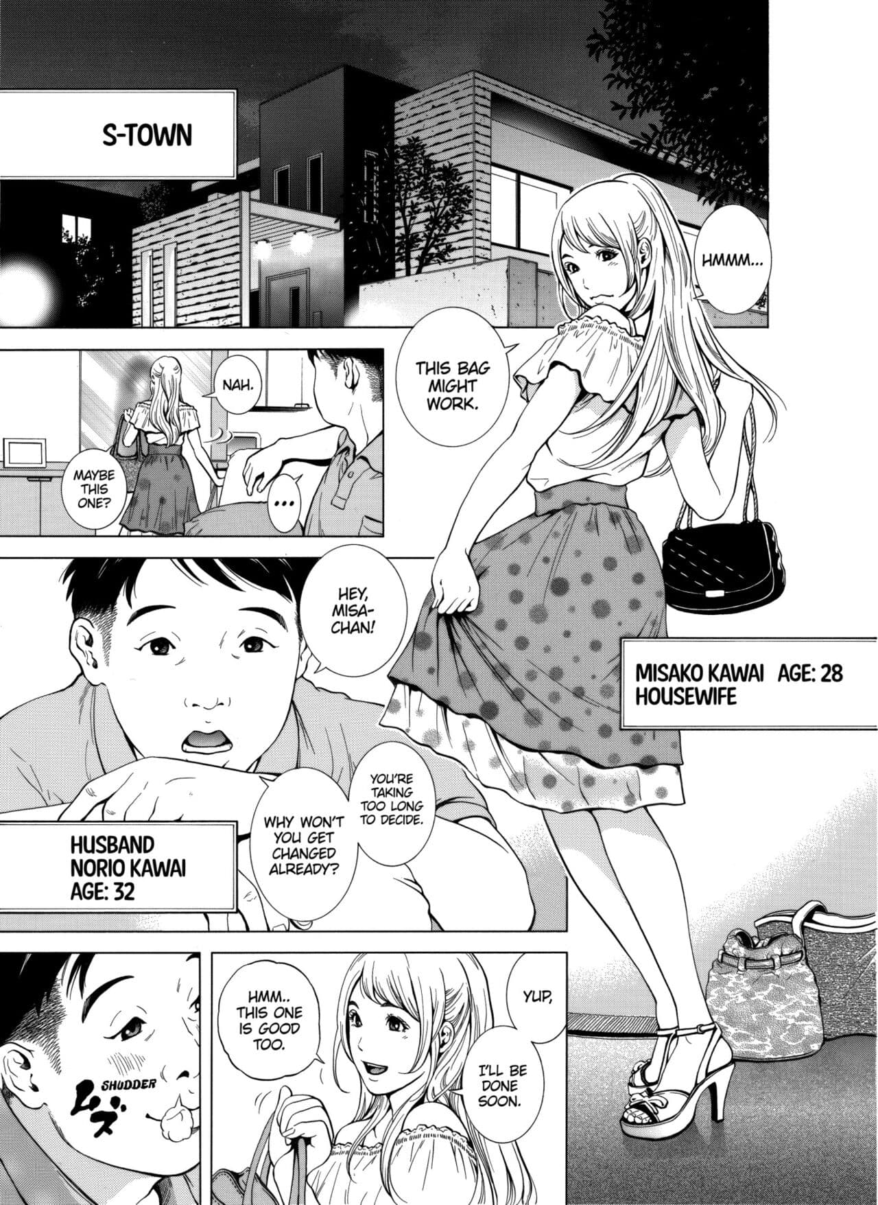 [Yuuki Ryo] Netorareru.~ Tsuma ga Ochi Yuku Hen'ai Kairaku no Hate ni...1-3 | NETORARERU, A Wife's Descent Into Sinful Pleasures 1-3 [English] [Decensored] page 2