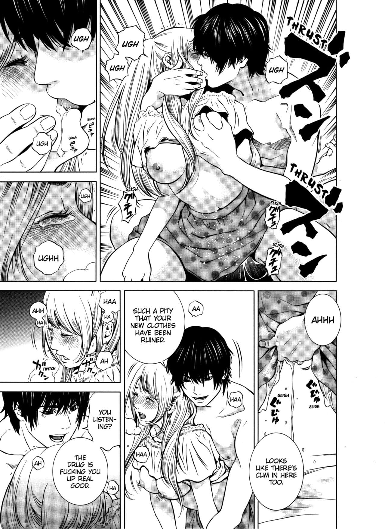 [Yuuki Ryo] Netorareru.~ Tsuma ga Ochi Yuku Hen'ai Kairaku no Hate ni...1-3 | NETORARERU, A Wife's Descent Into Sinful Pleasures 1-3 [English] [Decensored] page 20
