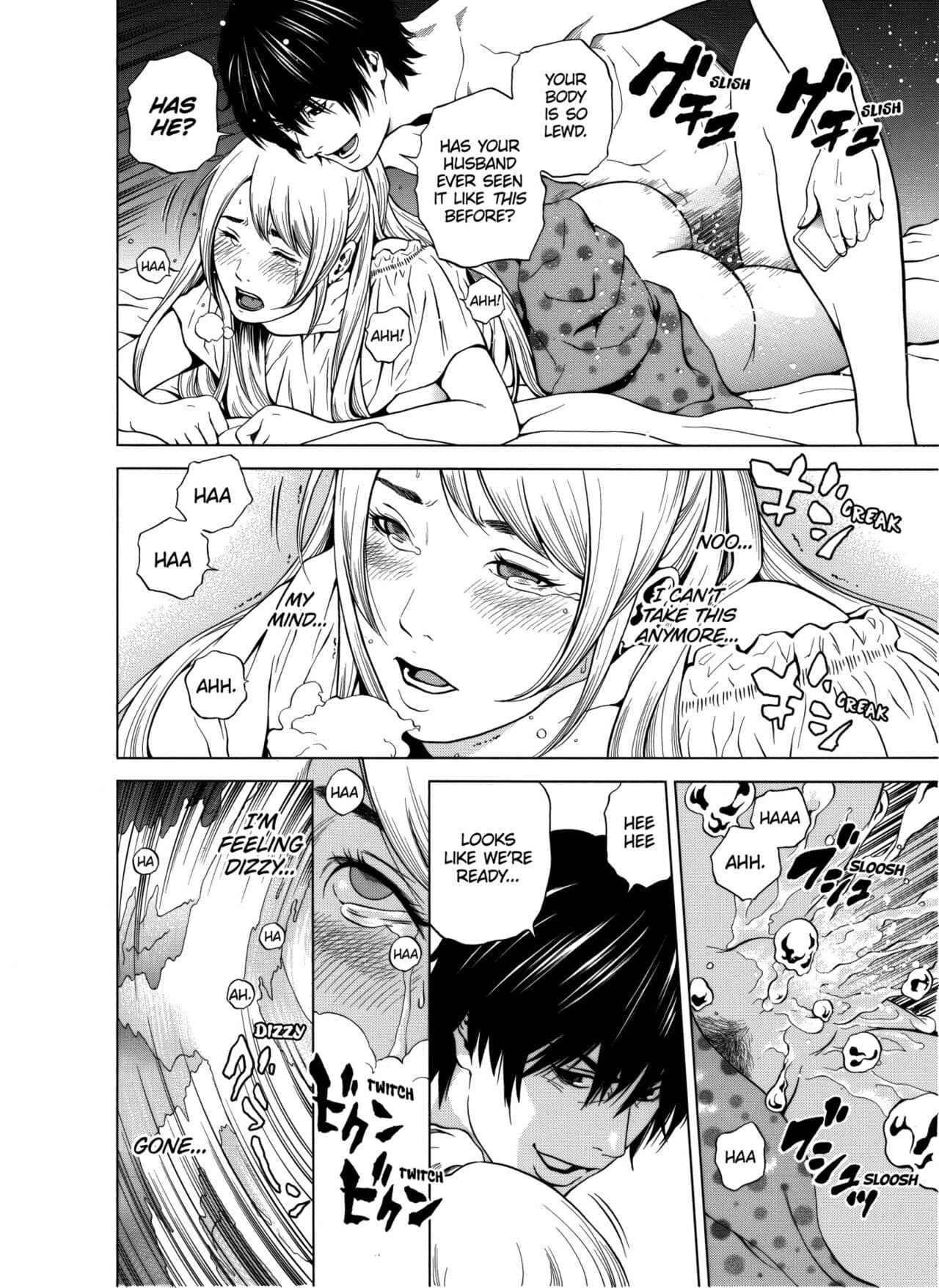 [Yuuki Ryo] Netorareru.~ Tsuma ga Ochi Yuku Hen'ai Kairaku no Hate ni...1-3 | NETORARERU, A Wife's Descent Into Sinful Pleasures 1-3 [English] [Decensored] page 21