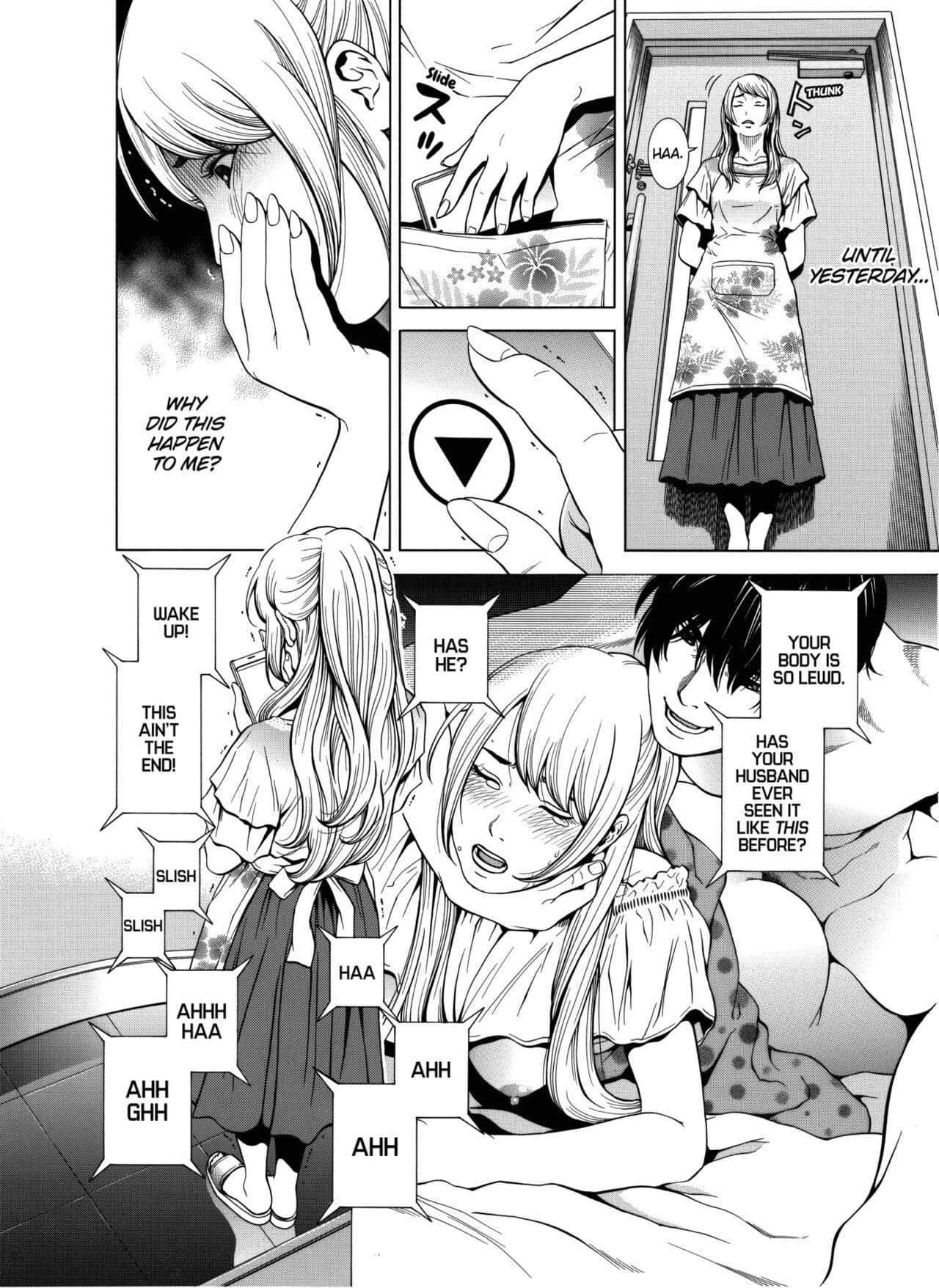 [Yuuki Ryo] Netorareru.~ Tsuma ga Ochi Yuku Hen'ai Kairaku no Hate ni...1-3 | NETORARERU, A Wife's Descent Into Sinful Pleasures 1-3 [English] [Decensored] page 29