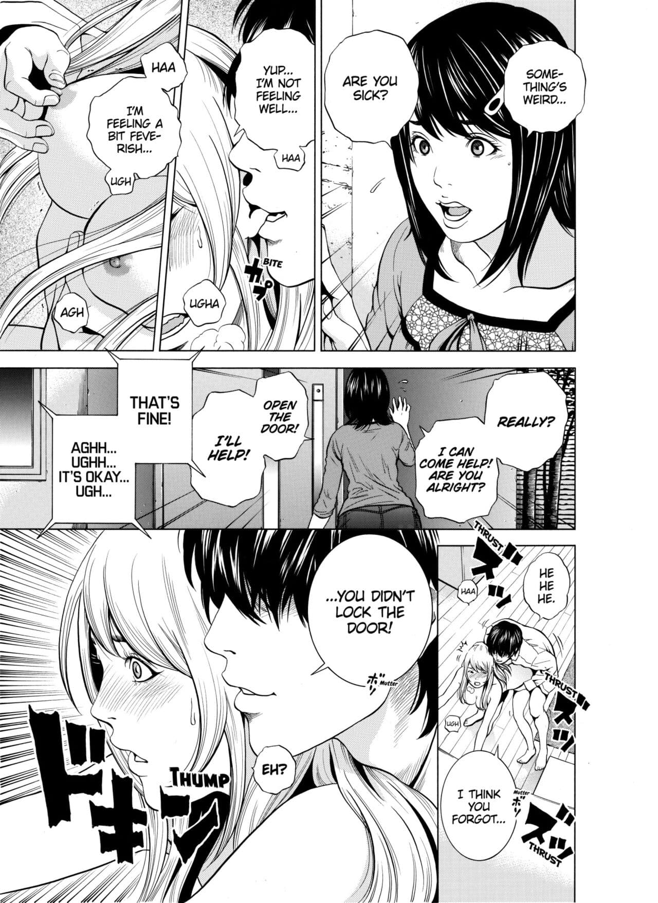 [Yuuki Ryo] Netorareru.~ Tsuma ga Ochi Yuku Hen'ai Kairaku no Hate ni...1-3 | NETORARERU, A Wife's Descent Into Sinful Pleasures 1-3 [English] [Decensored] page 58