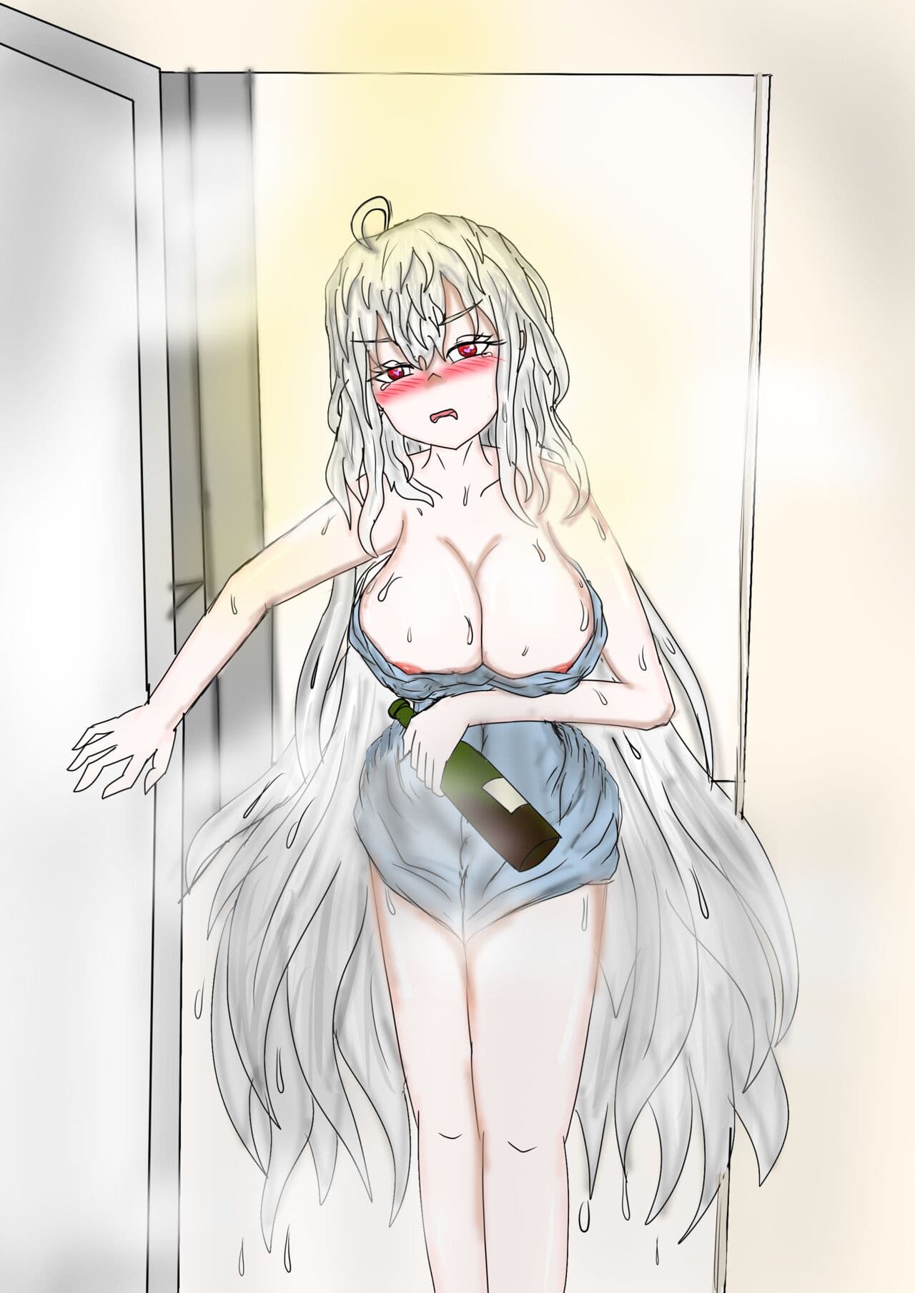 【鲸博纯爱】斯卡蒂与博士の酒后小故事（明日方舟同人H·啥都会点的屑吉良著） page 90