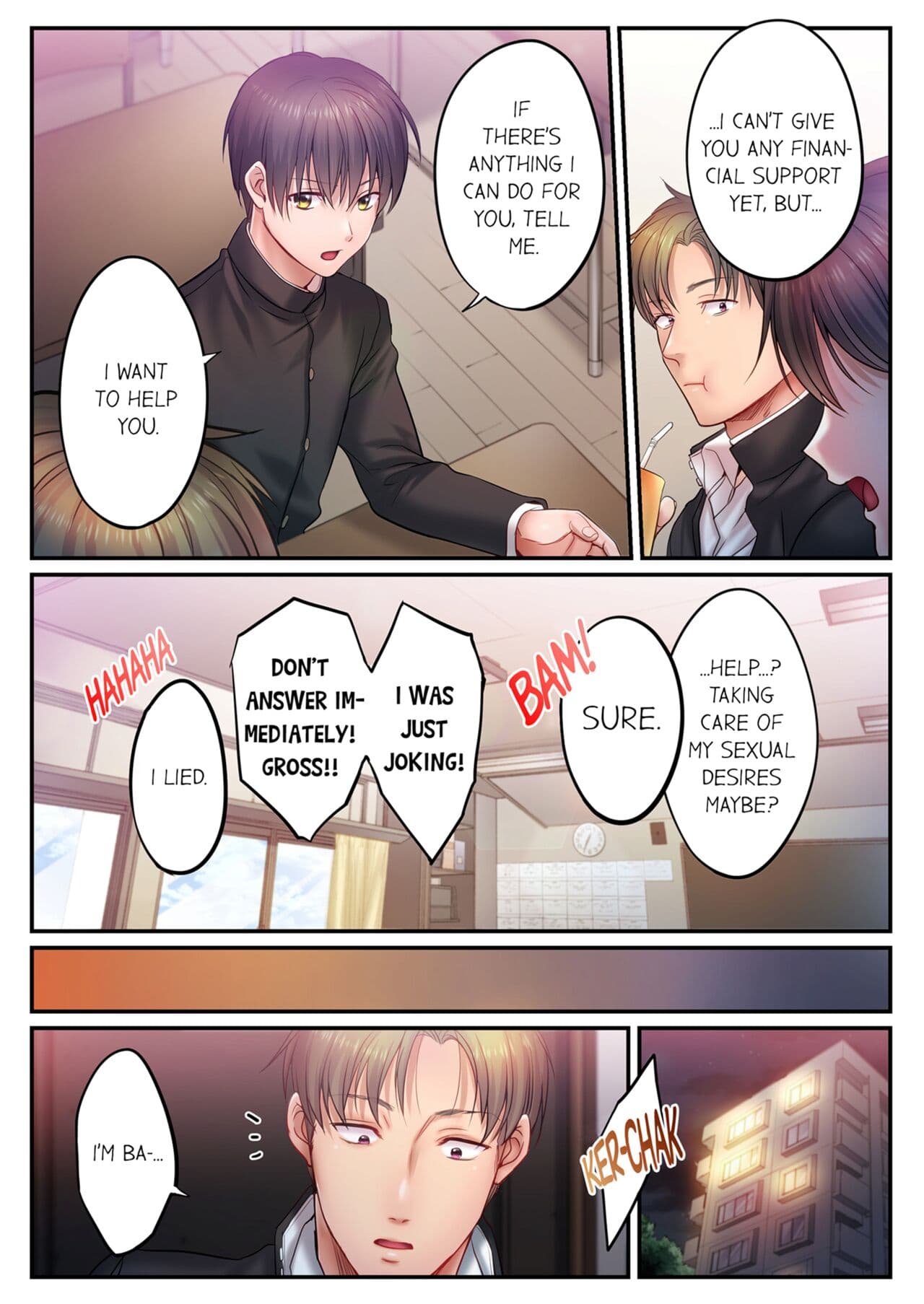 [FFC] I Can't Resist His Massage! Cheating in Front of My Husband's Eyes Vol. 15 [English] [Decensored] page 64