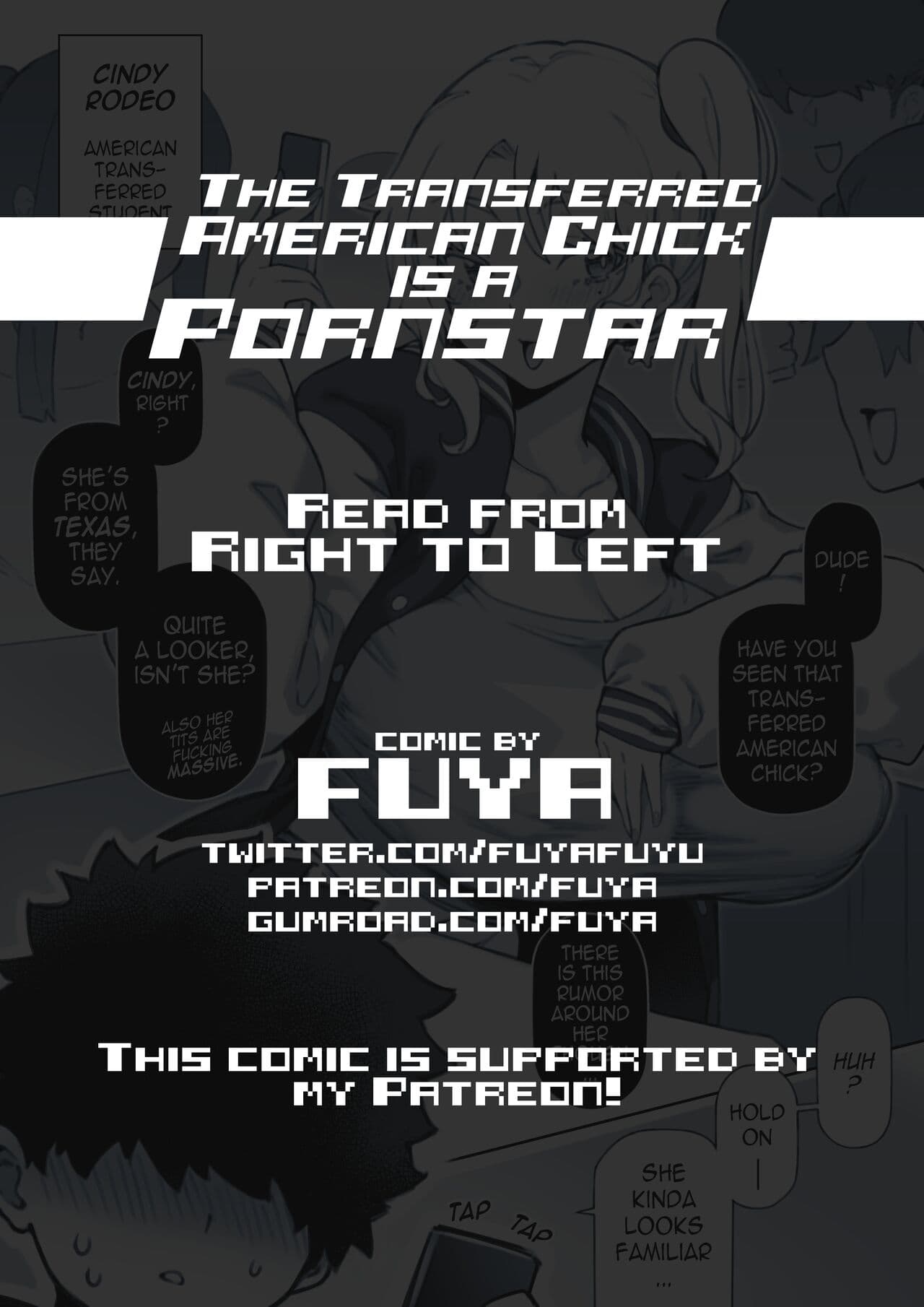 [FUYA] The Transferred American Chick is a Pornstar [ENGLISH] page 2