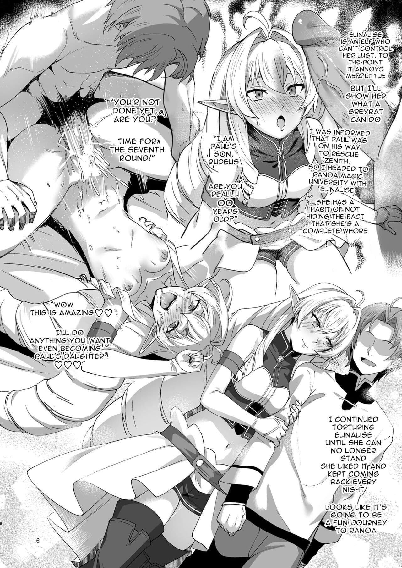 [chested (Tokupyon)] Fushoku Tensei 2 ~Tamashii Kawattara Honki Shaseisu~ (Mushoku Tensei ~Isekai Ittara Honki Dasu~) [English] [HD-man] [Decensored] [Digital] page 6