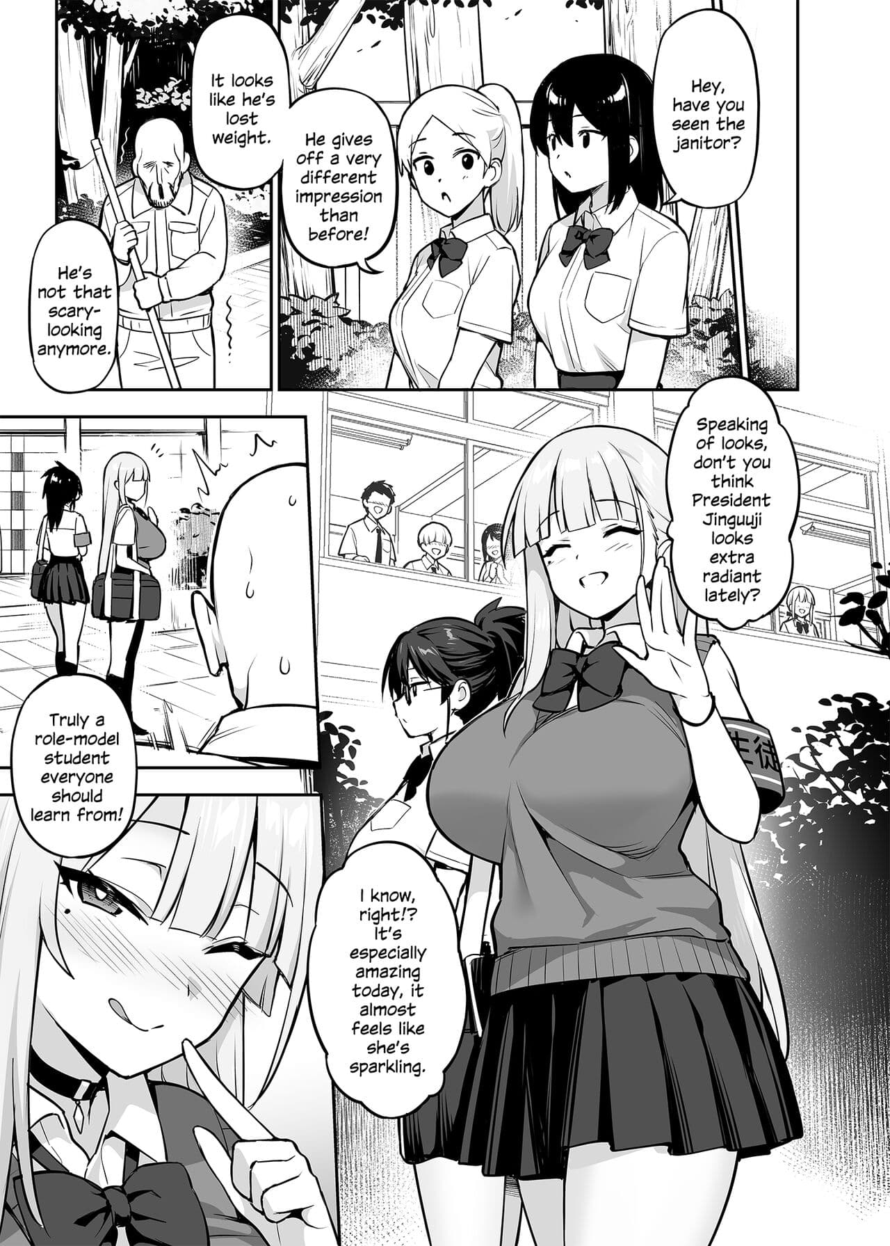[TRY] Akogare no Seitokaichou ga Kyonyuu Sugiru Ken [English] [SDTLs] [Decensored] page 40
