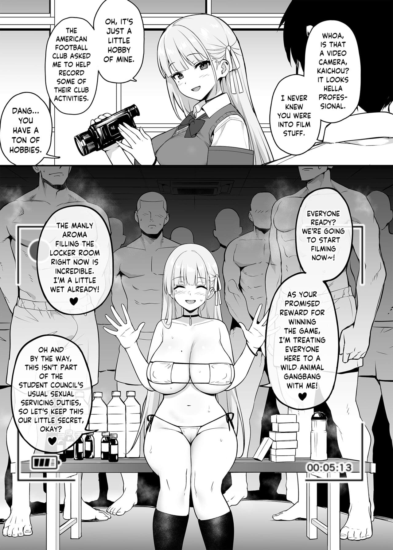 [TRY] Akogare no Seitokaichou ga Kyonyuu Sugiru Ken | The Beloved Student Council President With the Obscenely Big Tits [English] [SaLamiLid] [Decensored] page 14