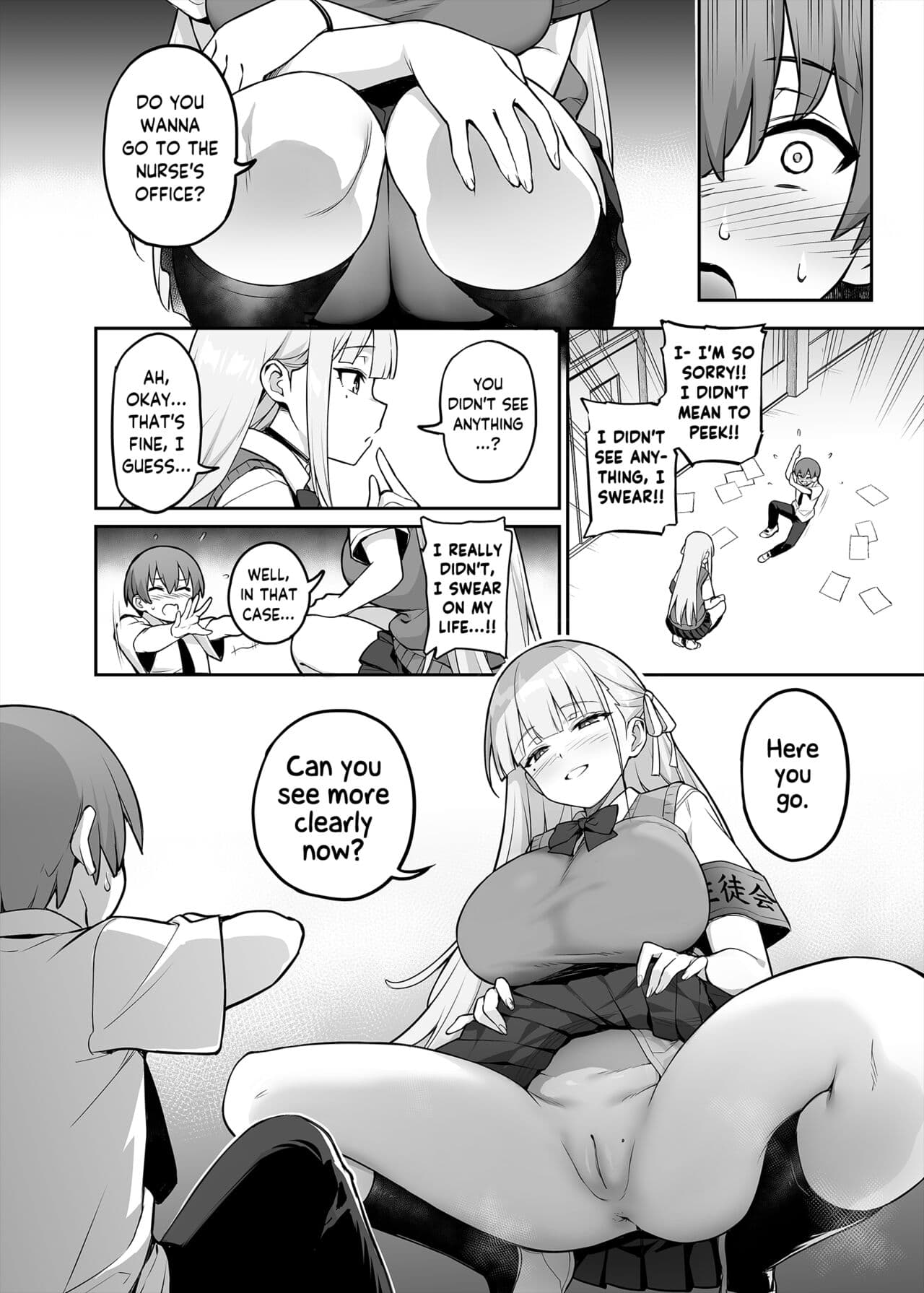 [TRY] Akogare no Seitokaichou ga Kyonyuu Sugiru Ken | The Beloved Student Council President With the Obscenely Big Tits [English] [SaLamiLid] [Decensored] page 7