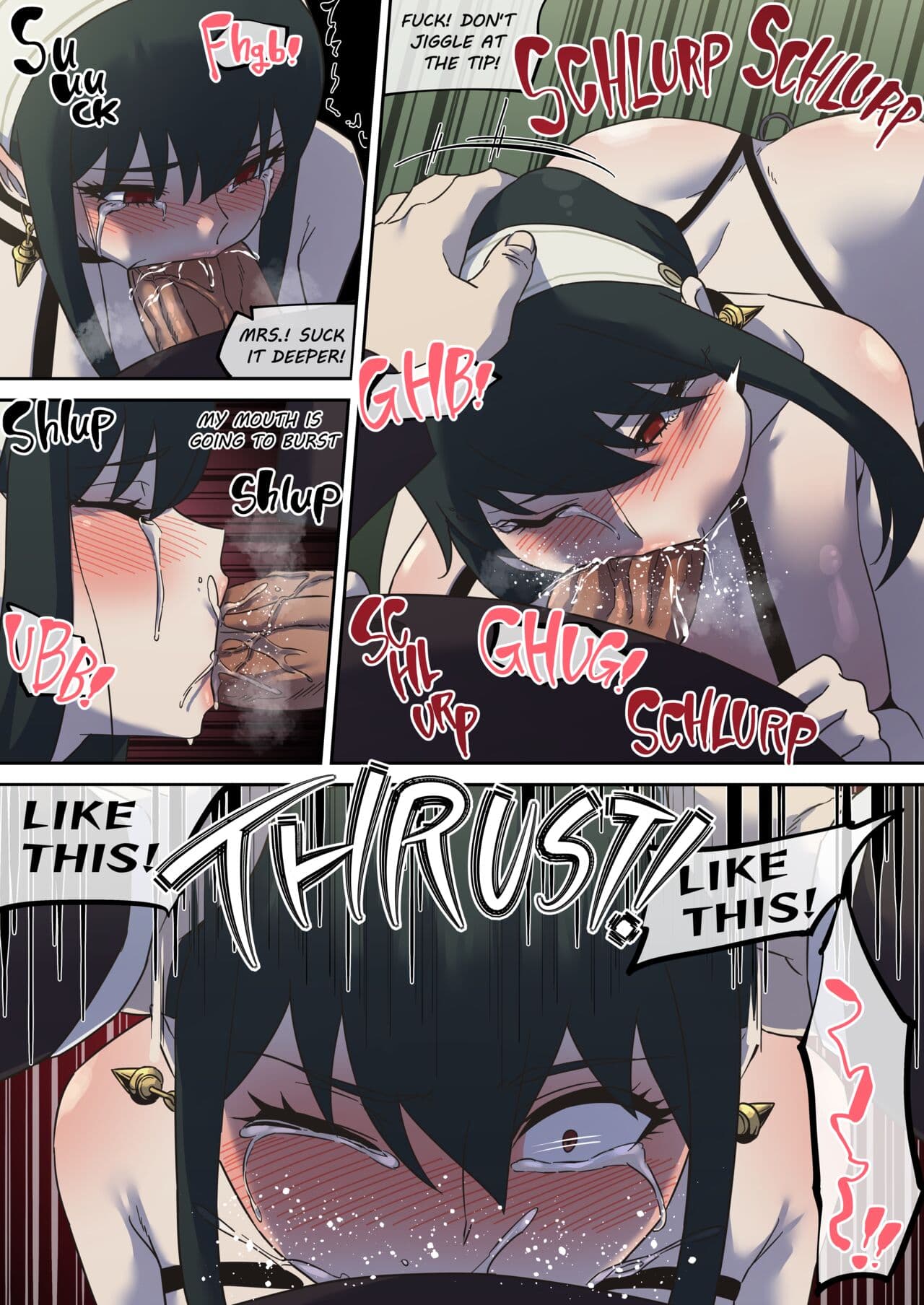 Gibo no Hisoka na Kojin Mendan Yor Forger 1 [Uncensored,English,Color] page 22