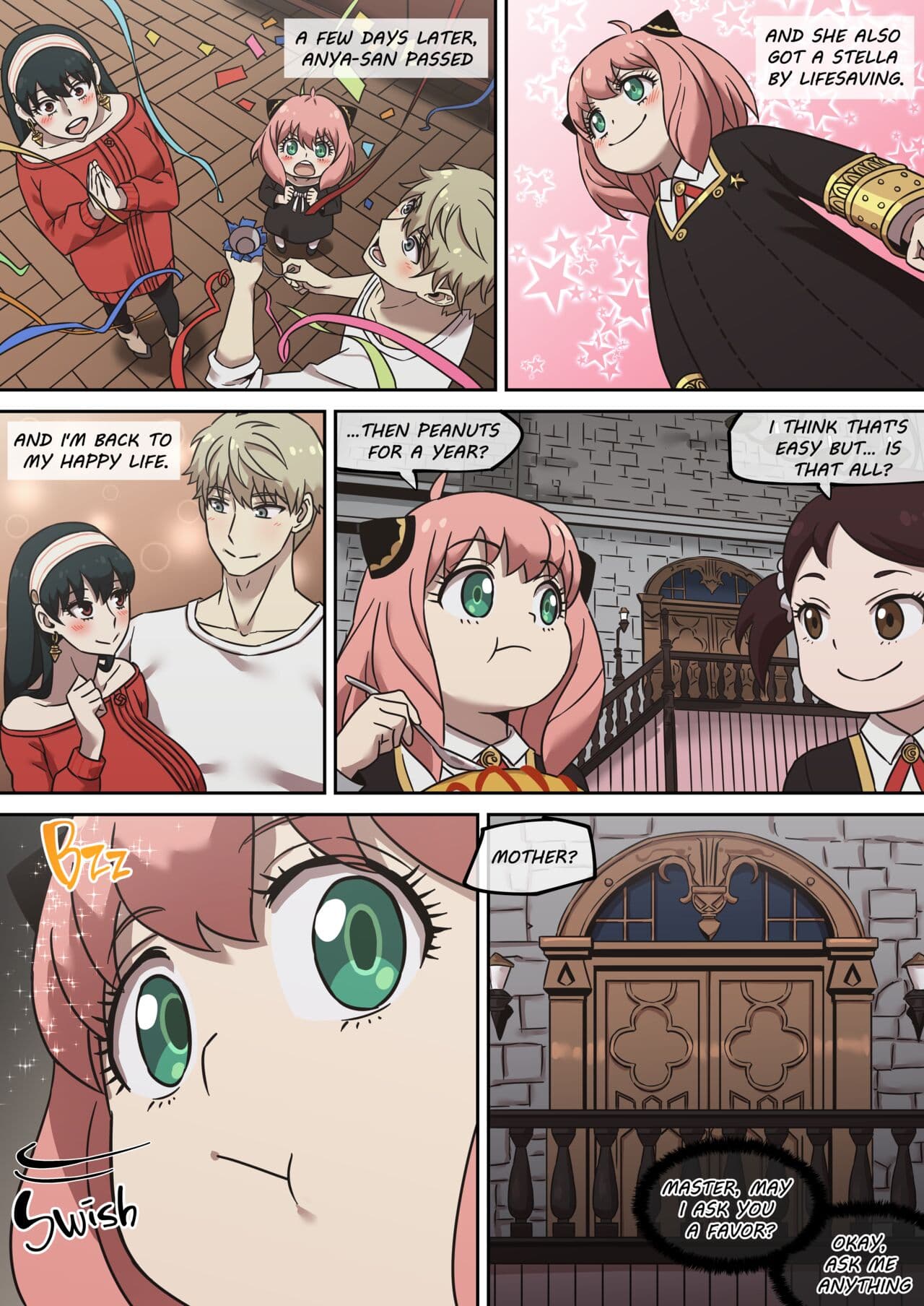 Gibo no Hisoka na Kojin Mendan Yor Forger 1 [Uncensored,English,Color] page 37