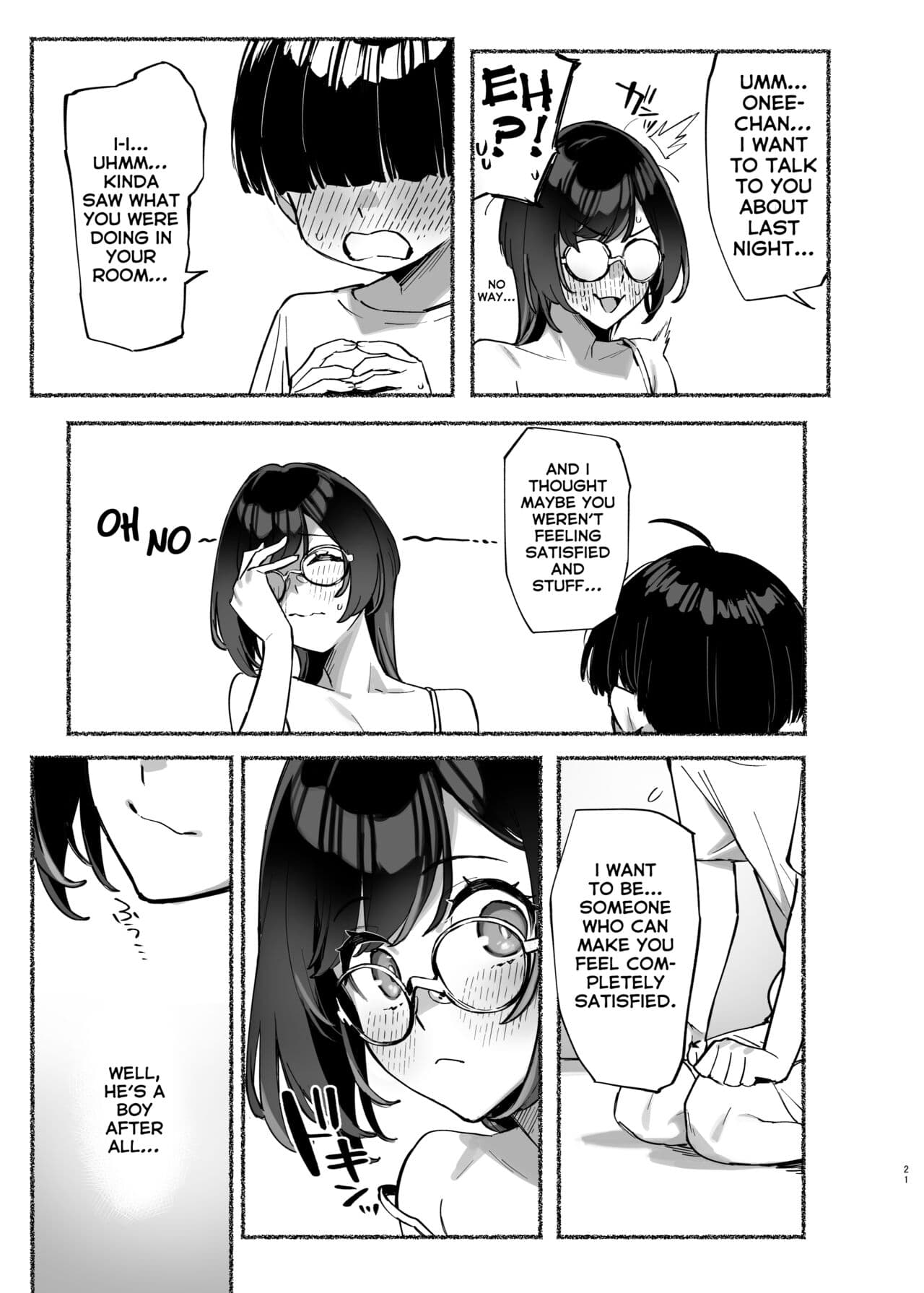 [Dai-kotetsu Dan (92M)] Boku no Onee-chan - My dear Sister is Mine 2 [English] [RuinedTL][DL Decensored][Digital] page 22
