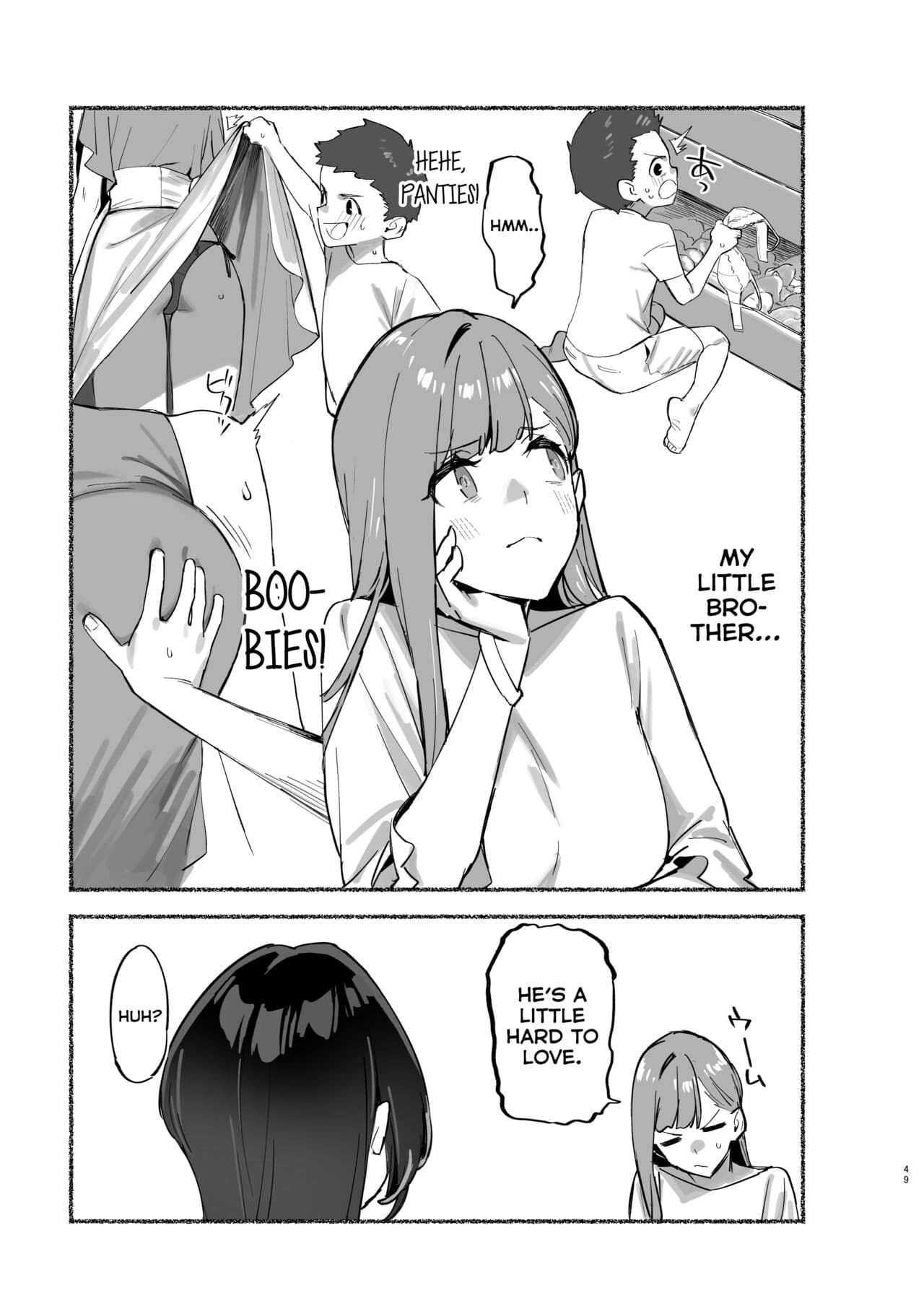 [Dai-kotetsu Dan (92M)] Boku no Onee-chan - My dear Sister is Mine 2 [English] [RuinedTL][DL Decensored][Digital] page 50