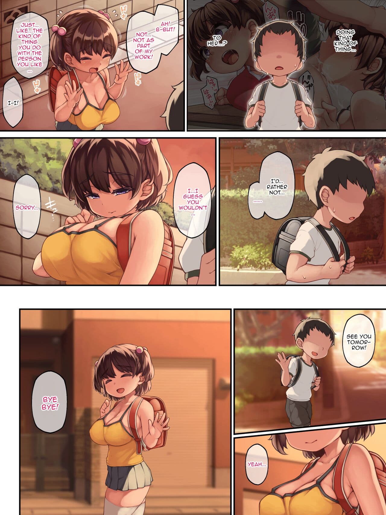 [Matsunoda You] Daisuki datta Osananajimi ga Minna no Seishori Gakari ni Naru Hanashi Story About How My Beloved Childhood Friend Became The Public Cum Dumpster [English] [DL Decensored] page 18