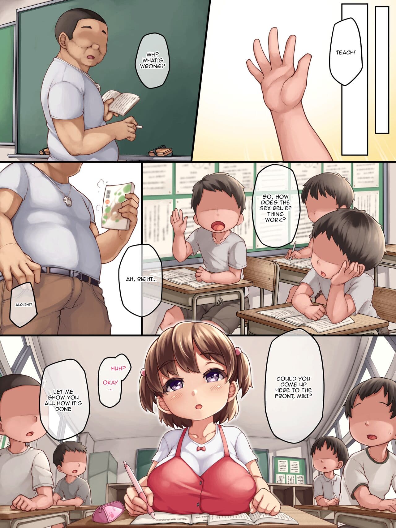 [Matsunoda You] Daisuki datta Osananajimi ga Minna no Seishori Gakari ni Naru Hanashi Story About How My Beloved Childhood Friend Became The Public Cum Dumpster [English] [DL Decensored] page 6