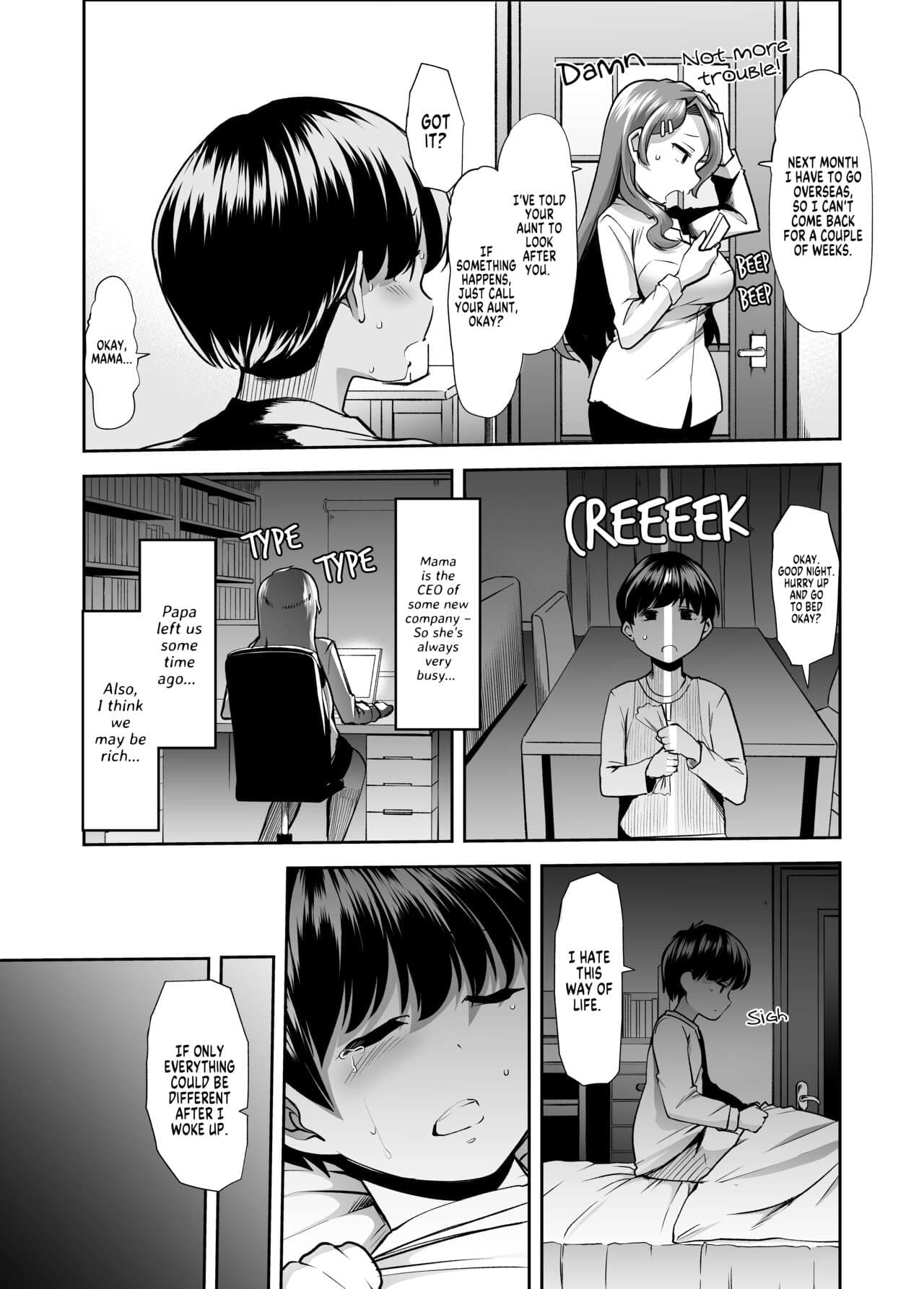 [Team Harenchi (Mitsuhime Moka)] Ecchi Ecchi Reverse! Ethics Reverse Mama 1 page 4